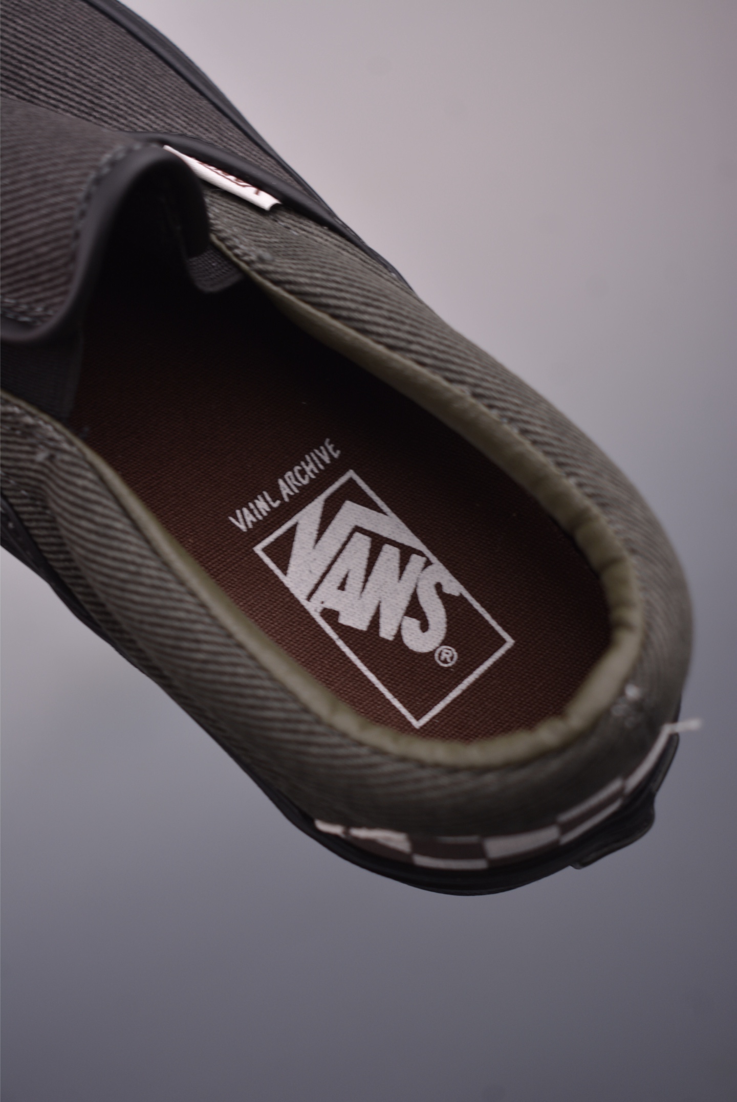Vainl Archive x Vans Slip-On Denim Loafers - Black/Brown Checkerboard, Size 35-44 10 i1750284169715 9346 0 8
