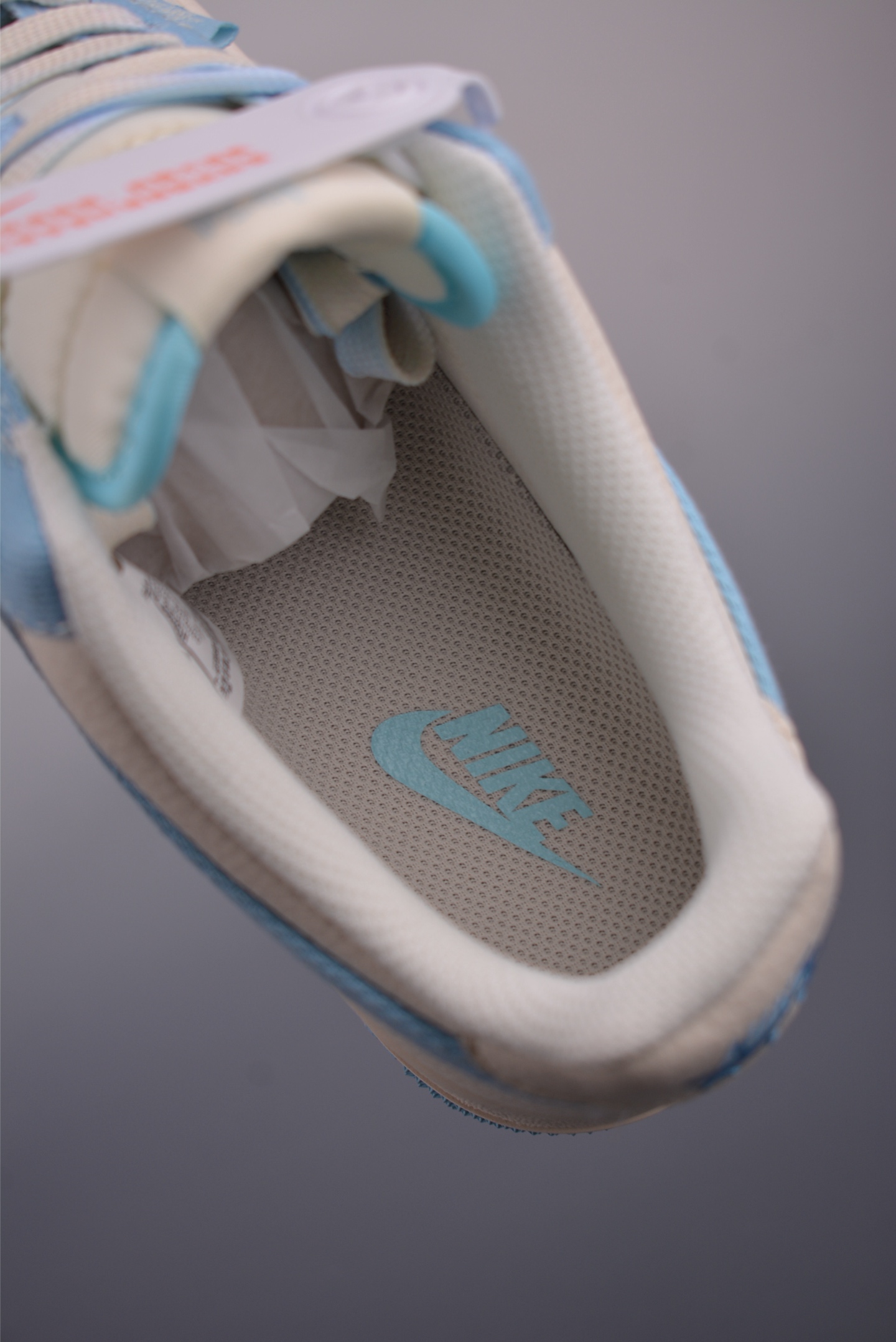 Nike Air Force 1 Low Stussy Cream Blue,Honeycomb Cushion,Men's/Women's Sizes 9 i1750289279292 2189 0 8