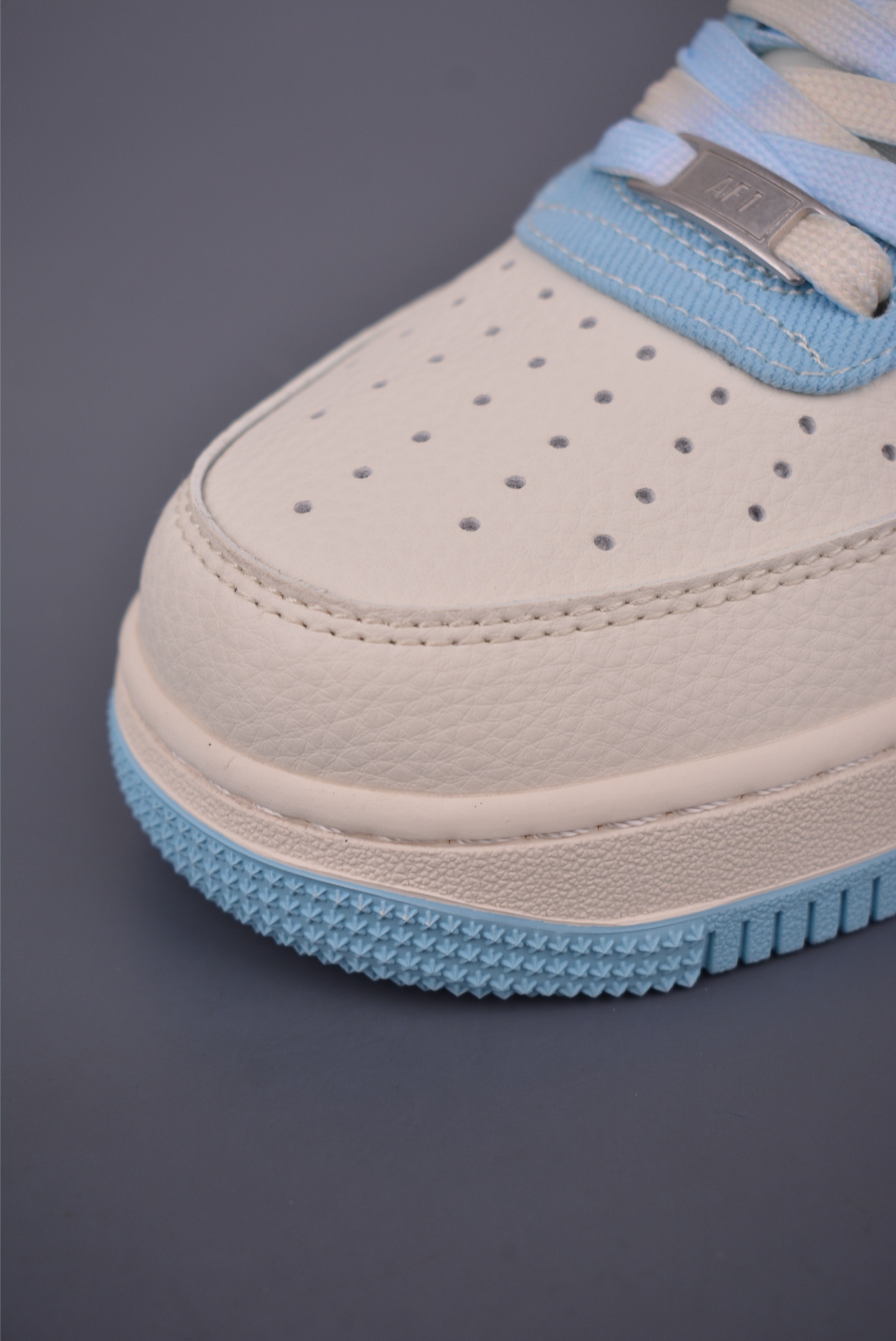 Nike Air Force 1 Low Stussy Cream Blue,Honeycomb Cushion,Men's/Women's Sizes 6 i1750289280866 5320 0 5