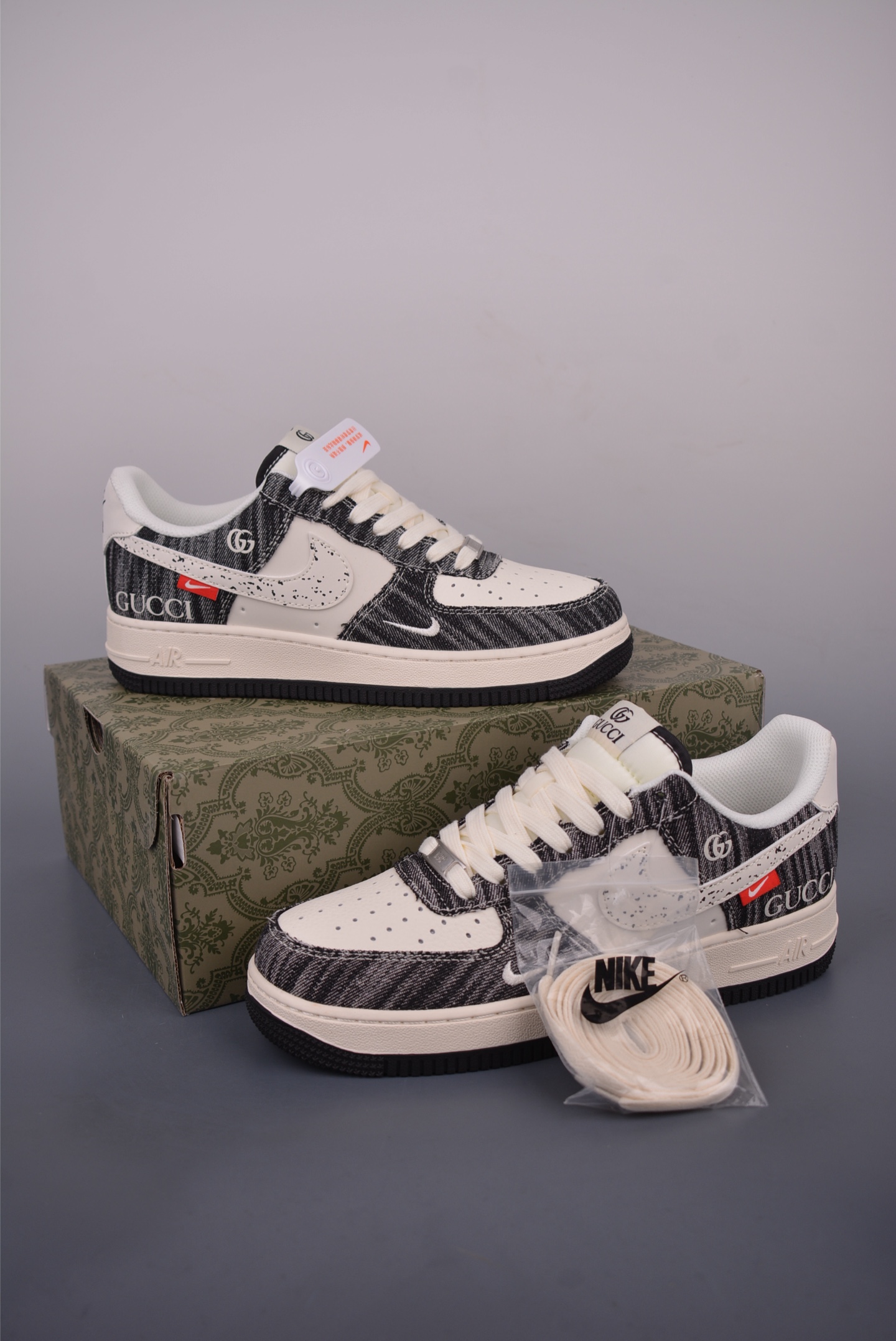 Nike Air Force 1 Low Gucci Collab Sneakers - Limited Edition Style 5 i1750370014313 4074 0 4