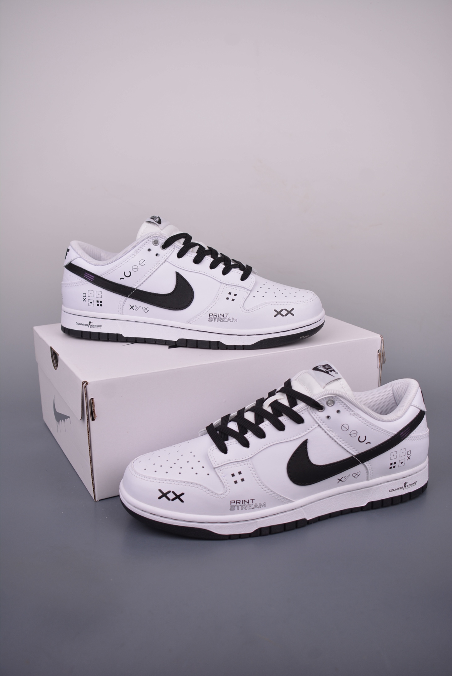 Nike SB Dunk Low 'Just Do It' White/Black Sneakers WC1220-001 6 i1750370264612 2865 0 4