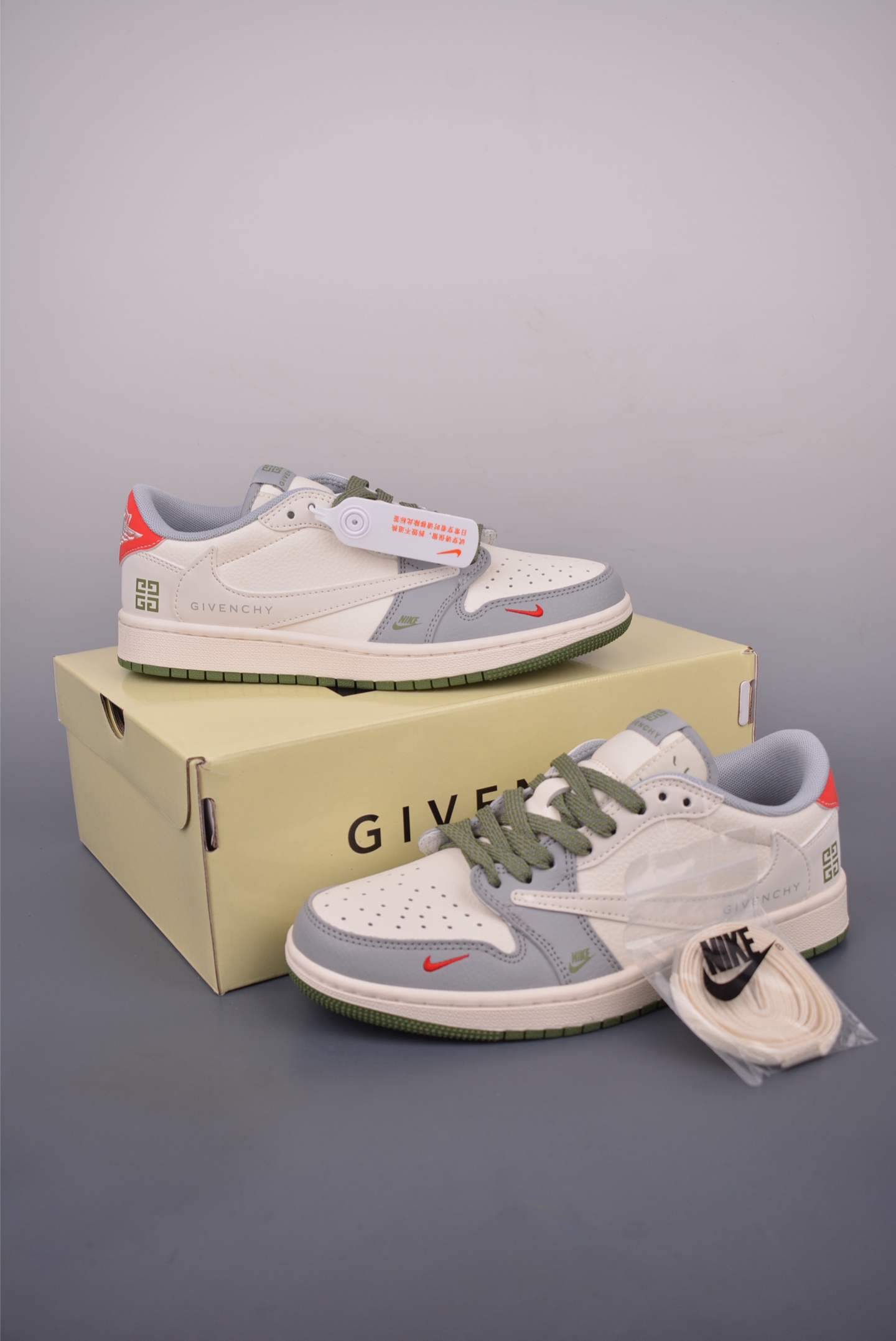 Givenchy Air Jordan 1 Low: Stylish Sneakers for Everyday Wear 6 i1750370688844 3219 0 4