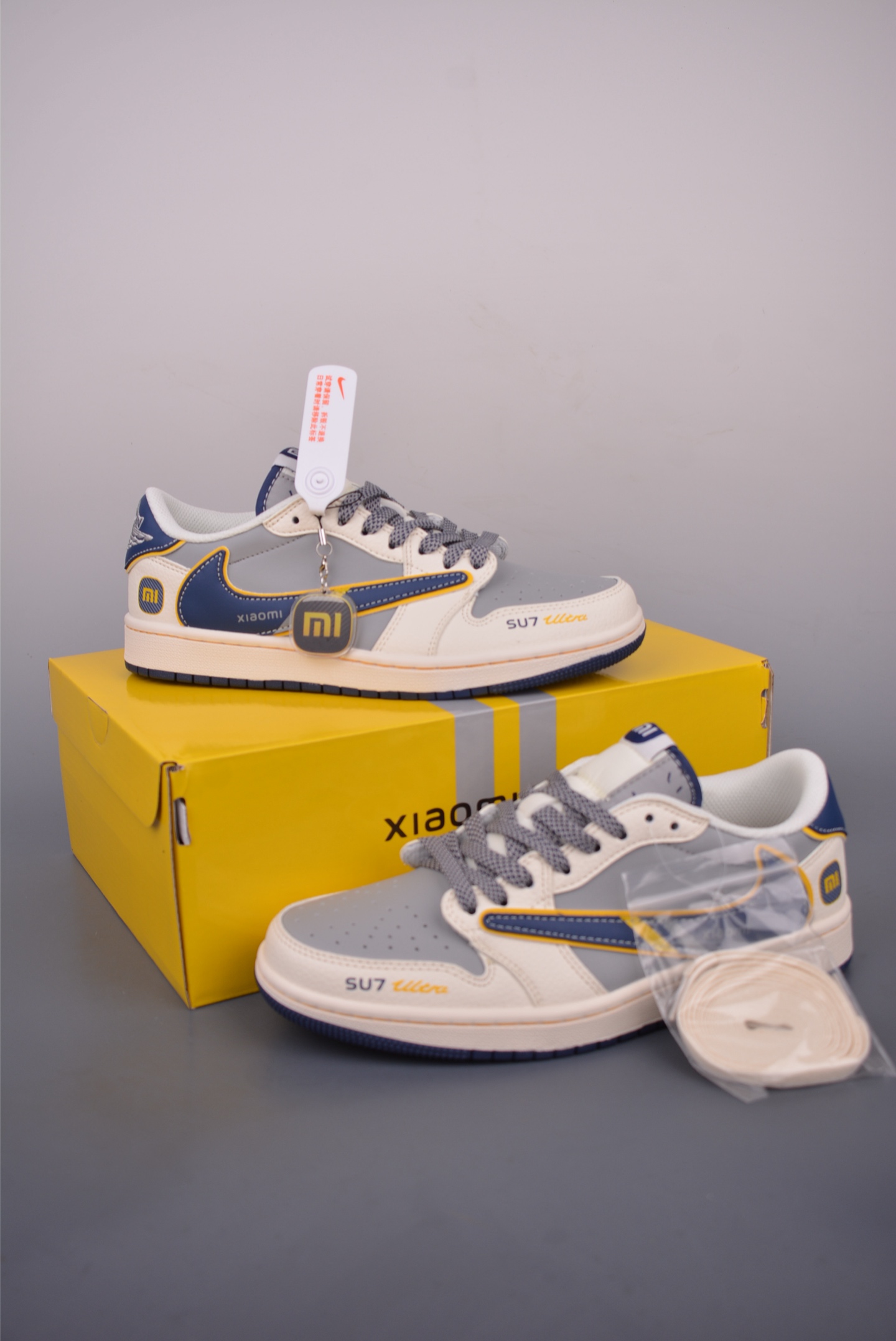 Fragment X Travis Scott X Xiaomi SU7 Air Jordan 1 Low Shoes 6 i1750452459323 9654 0 4