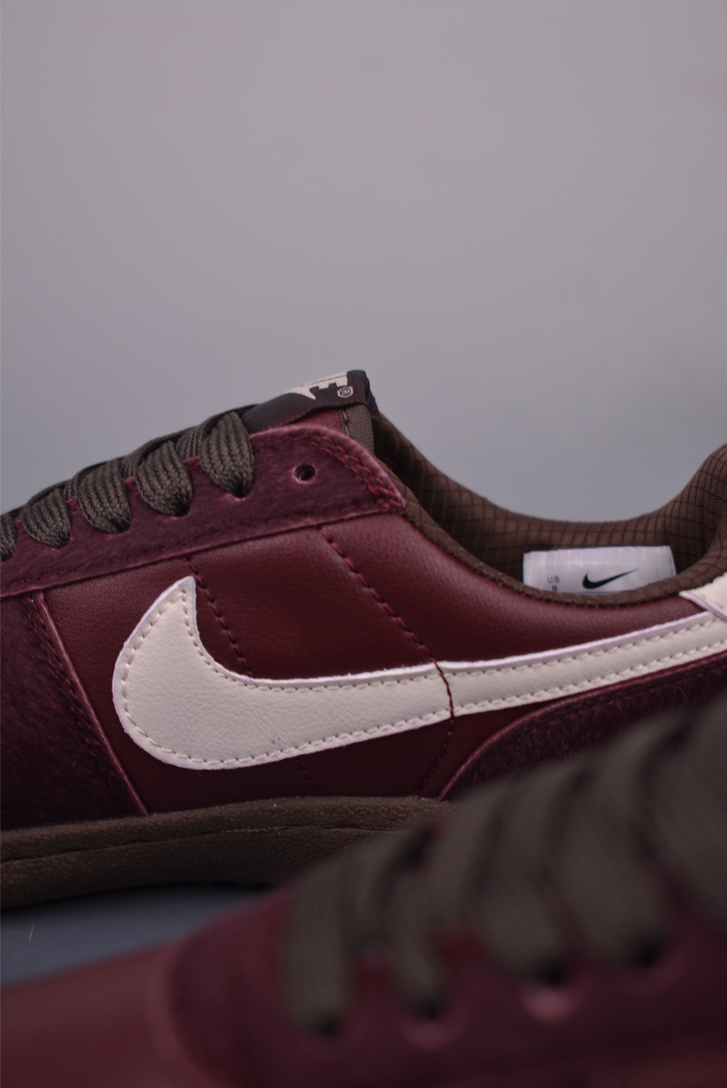 Nike Field General 82 Snake Skin Swoosh Burgundy Low-Top Casual Sneakers 9 i1750452495137 3100 0 7