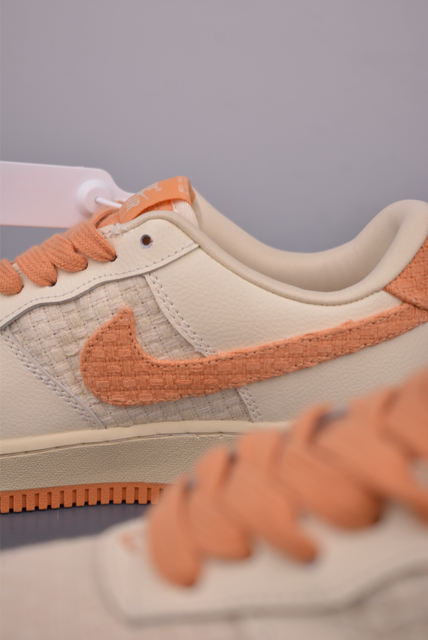 Nike Air Force 1 Low: Beige and Orange, Comfortable Fashion Sneakers 9 i1750460145886 5166 0 7