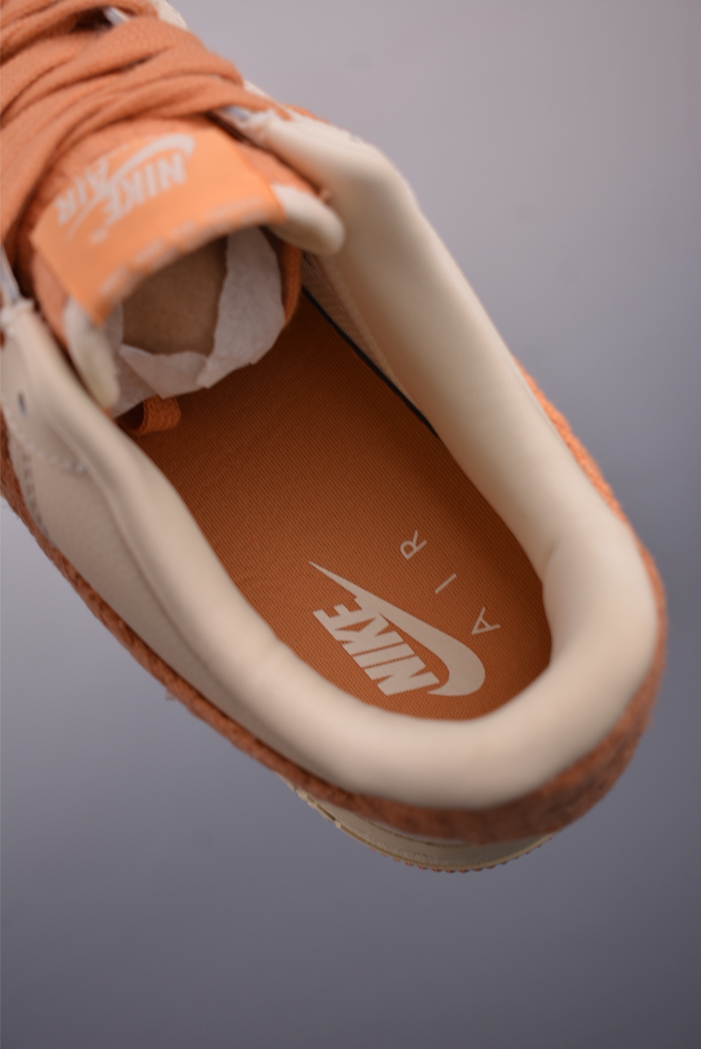 Nike Air Force 1 Low: Beige and Orange, Comfortable Fashion Sneakers 10 i1750460147826 1134 0 8