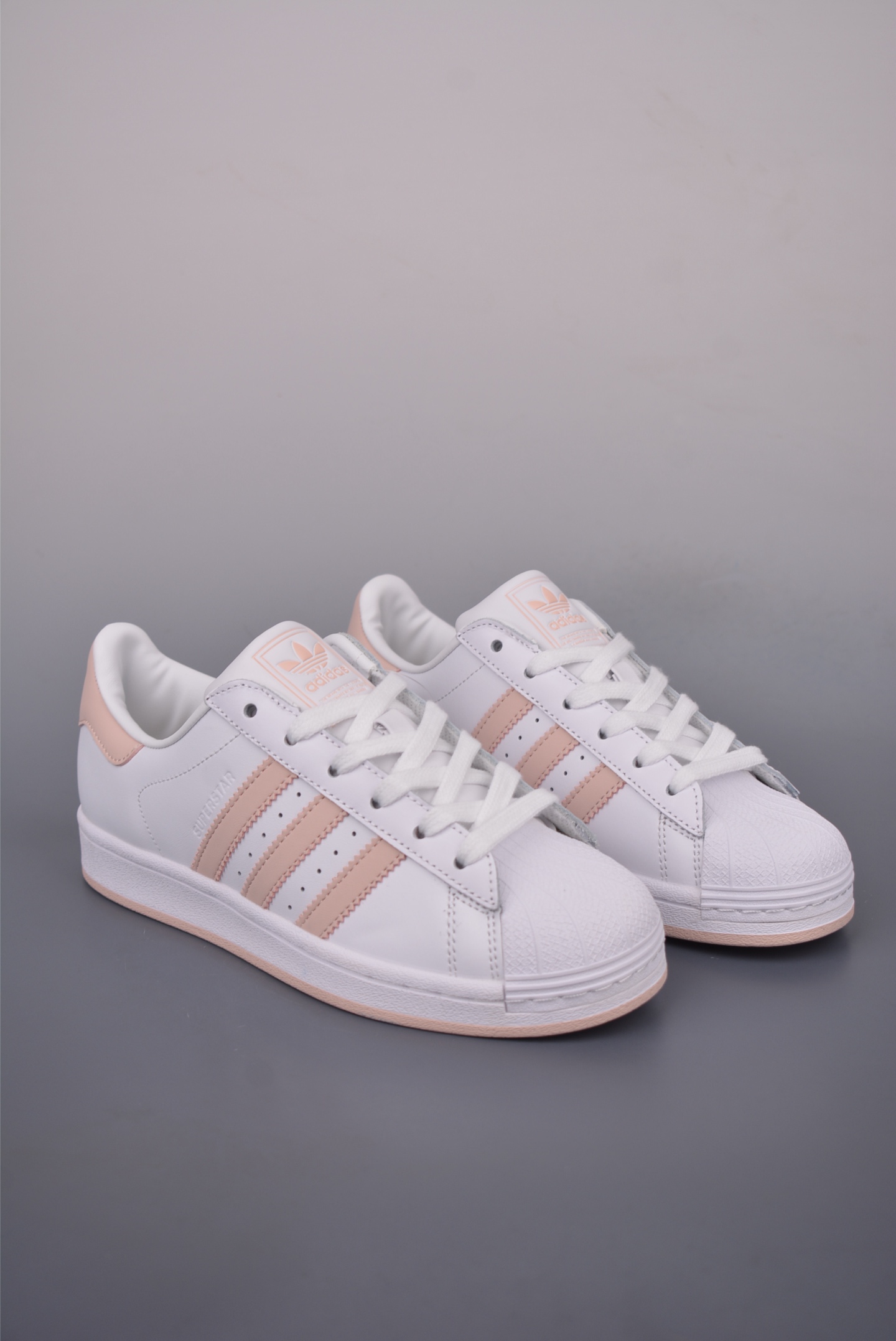 Adidas Originals Superstar Women's Sneaker - Classic White/Pink Leather Shoe 2 i1750535664140 5652 0 0