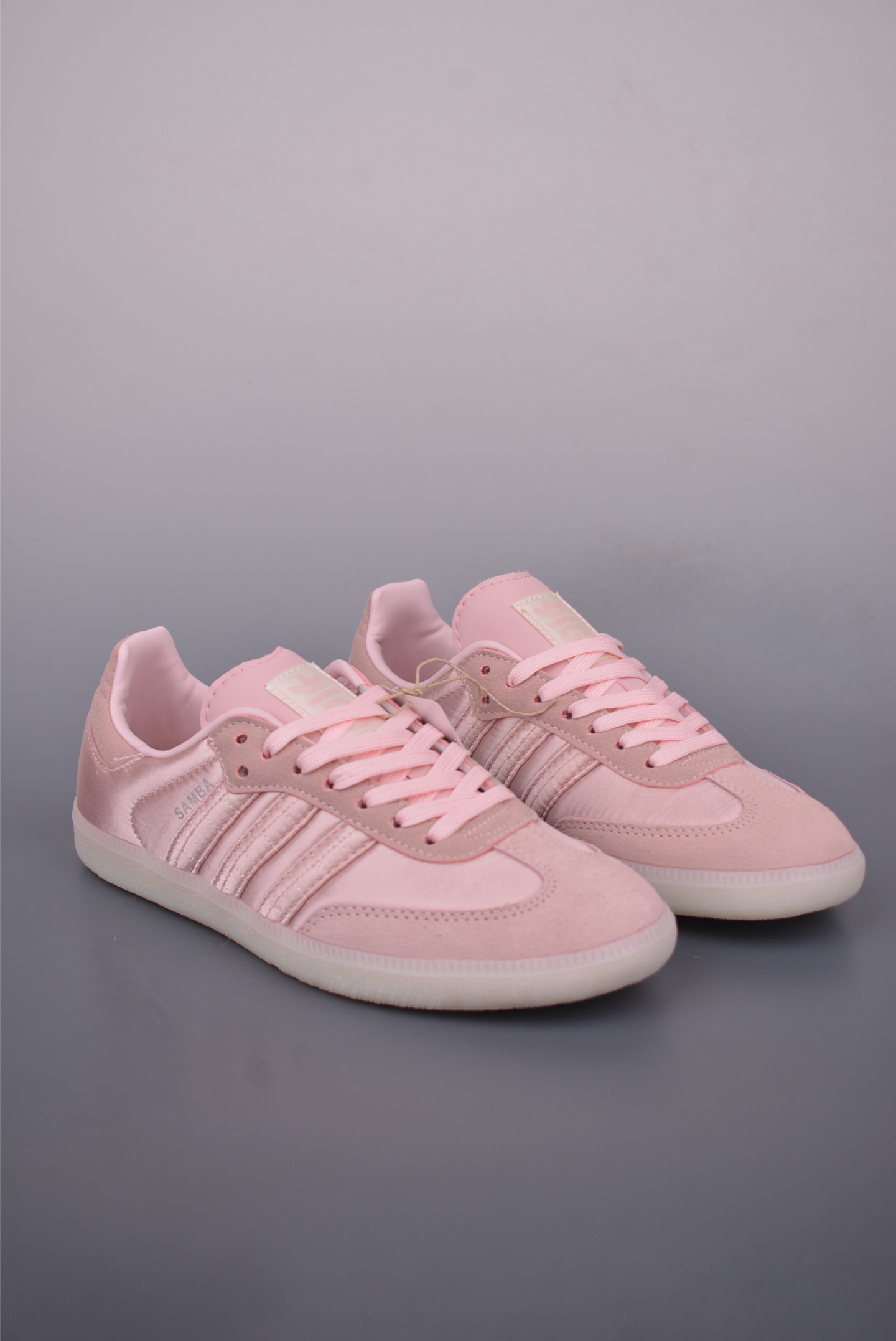 Adidas Samba OG Casual Sneakers - Multiple Material Pink Lace-up Shoes 1 i1750536644512 7288 0 0
