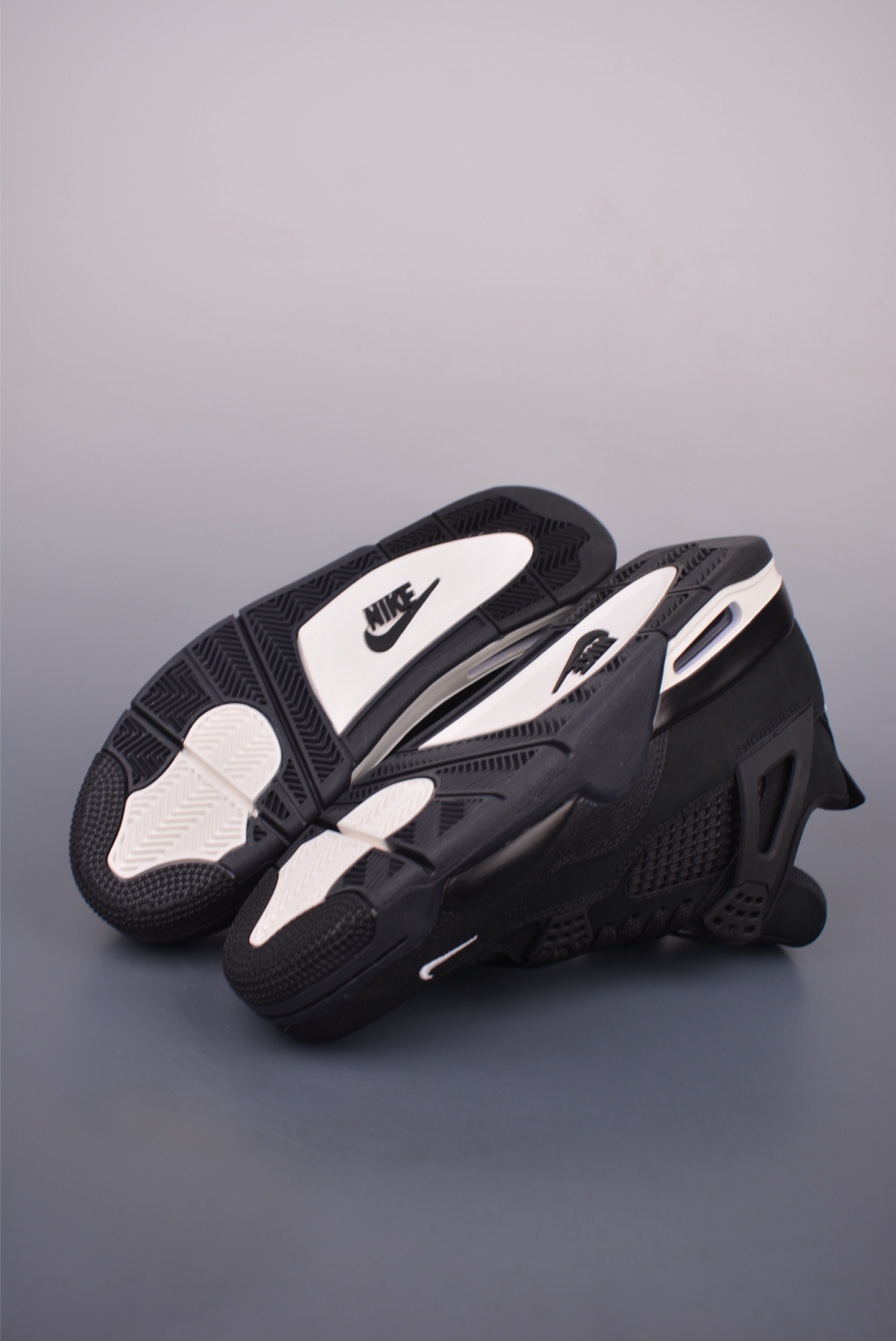 Nike Air Jordan 4 Retro Nigel Sylvester Black Size 36-47.5 HF4340-001 4 i1750539940115 4891 0 2
