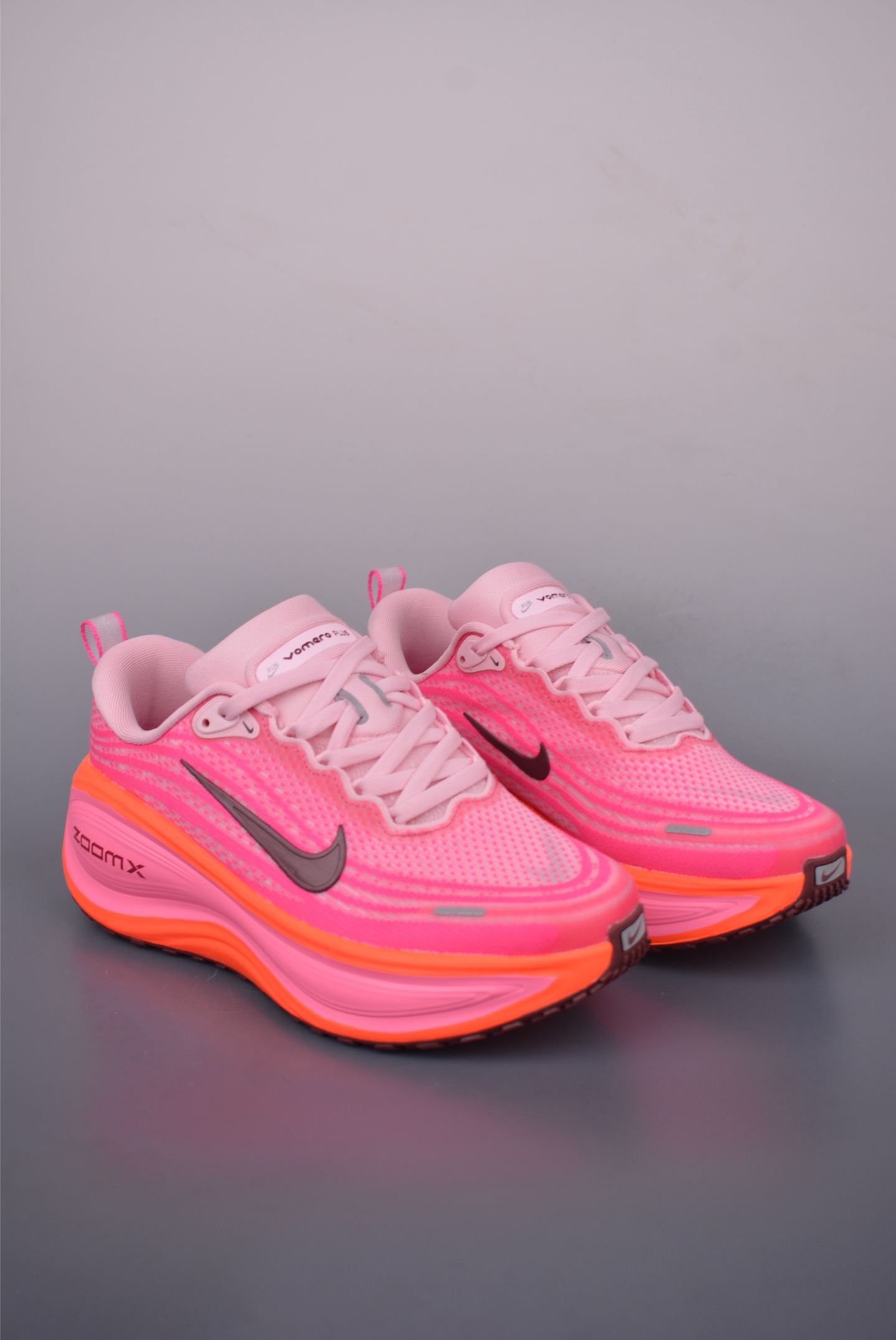 Nike Air Zoom Vomero PLUS Women's Running Shoes - Pink/Orange, Sizes 36-40 2 i1750627390090 9288 0 0