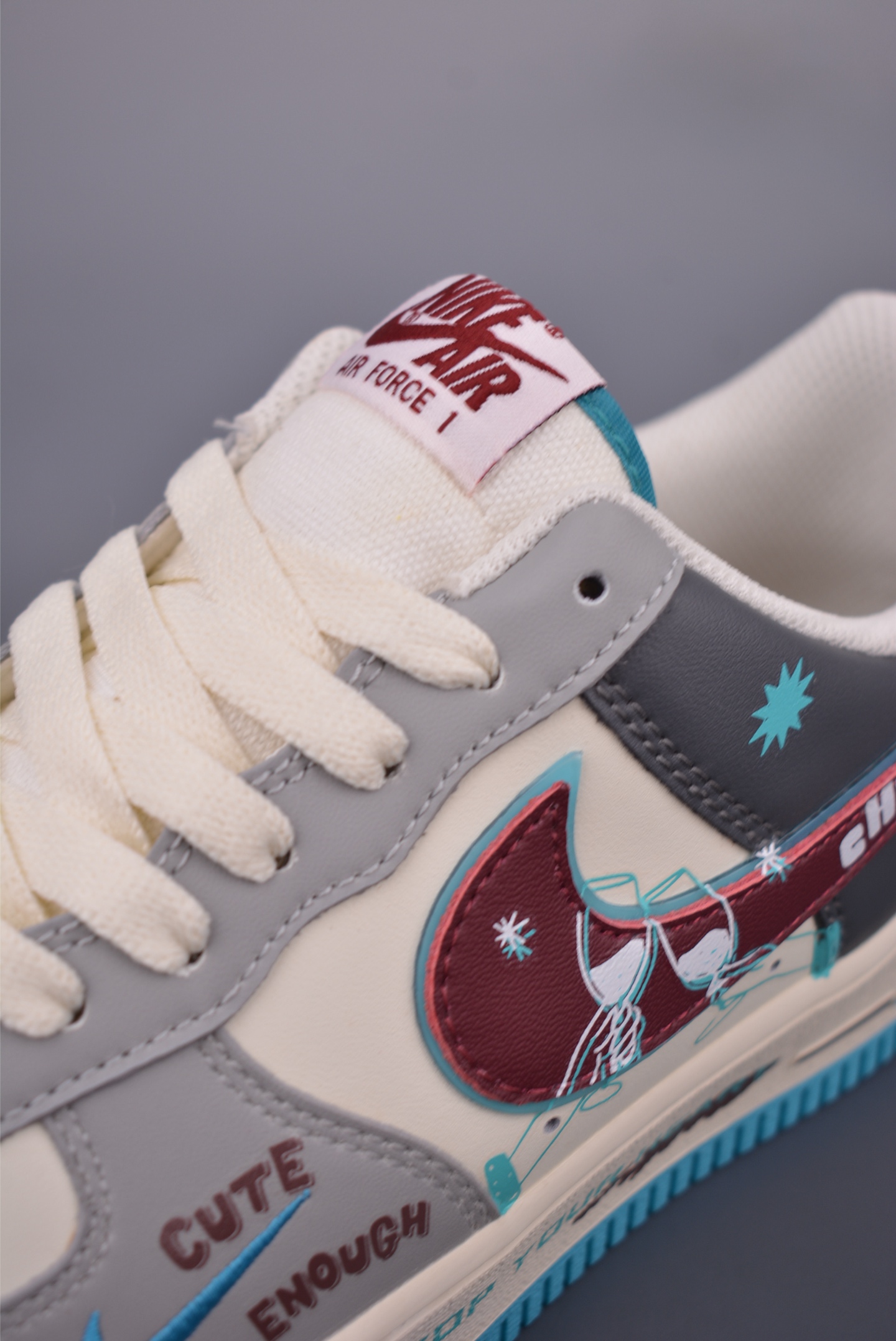 260 Nike Air Force 1 Low 戒酒骷髅 LJ2288-666