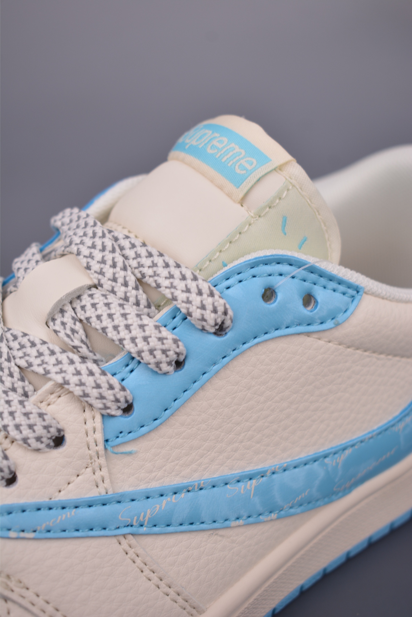 260 Fragment x Travis Scott x Supreme Air Jordan 1 Low 三方联名倒钩 HS8068-024