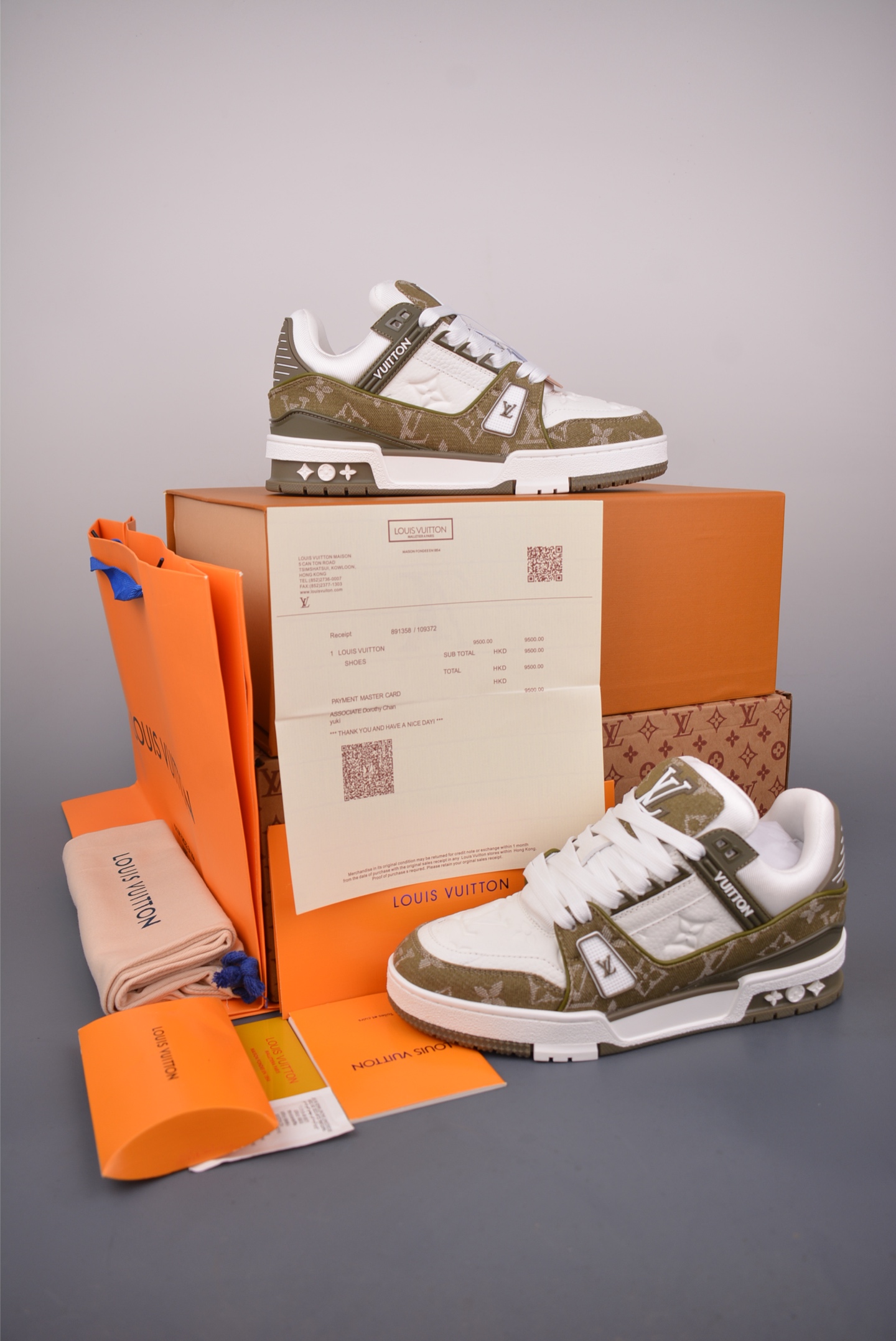 Louis Vuitton Trainer Limited Edition Sneakers, Latest Colorway, Perfect Fit 5 i1750628952892 3612 0 4