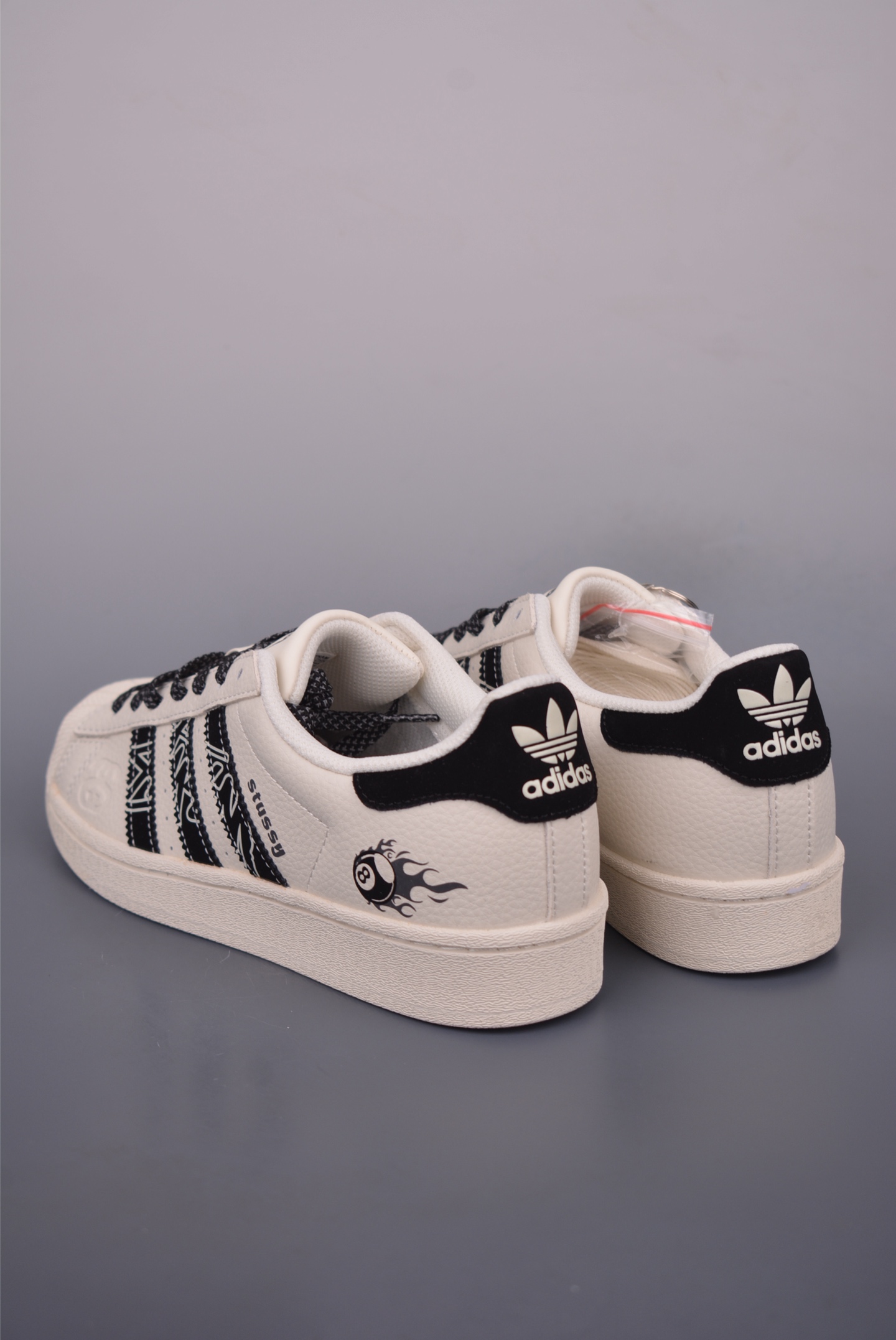 Adidas Originals Superstar 2025 x Stussy Collaboration White Black Shoes 2 i1750628996677 3536 0 1