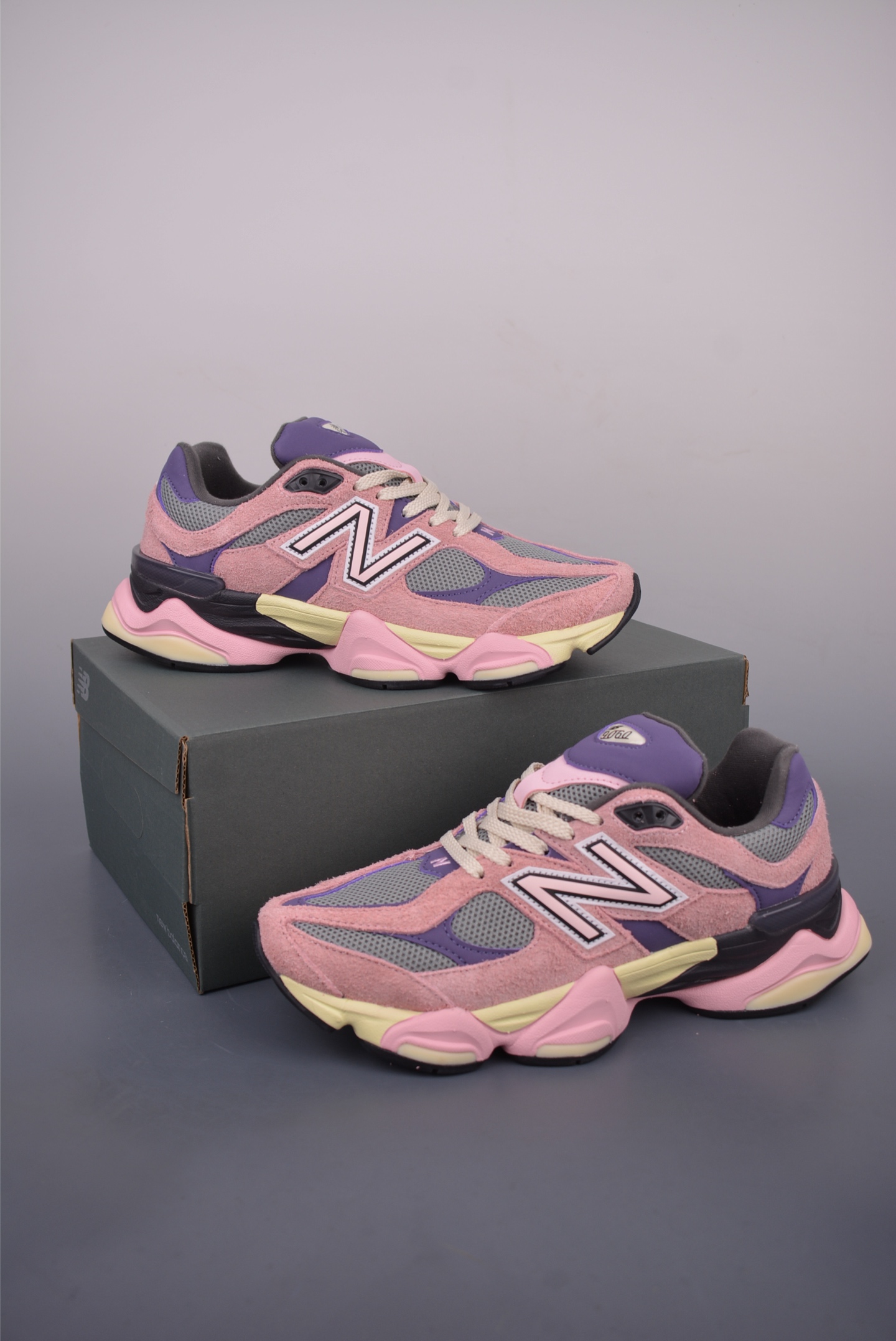 Joe Freshgoods x New Balance 9060 Retro Running Shoes - Pink/Purple 6 i1750716019352 9874 0 4