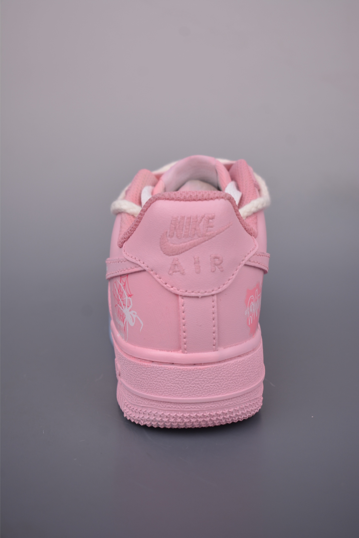 Nike Air Force 1 Low Pink Blue Spider Heart Shoes - Authentic Style 4 i1750716243475 5153 0 3