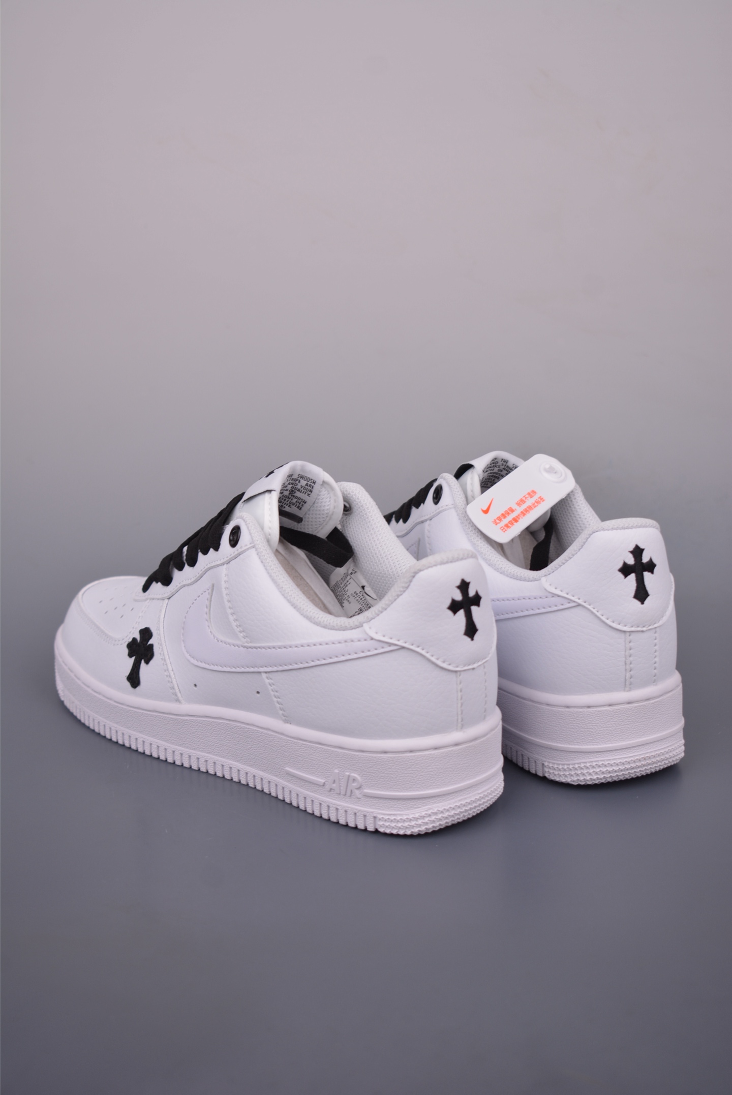 Nike Air Force 1 Low Chrome Hearts - Premium Leather Sneakers 3 i1750716320585 7833 0 1