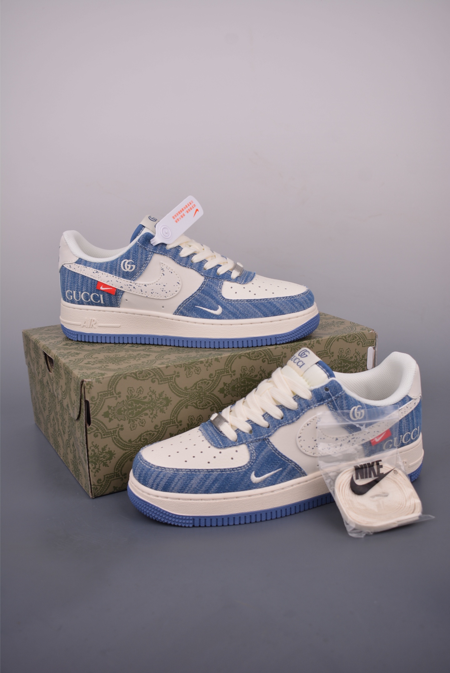 Nike Air Force 1 Low Gucci Collab Sneakers - Limited Edition Design 6 i1750716367461 4702 0 4