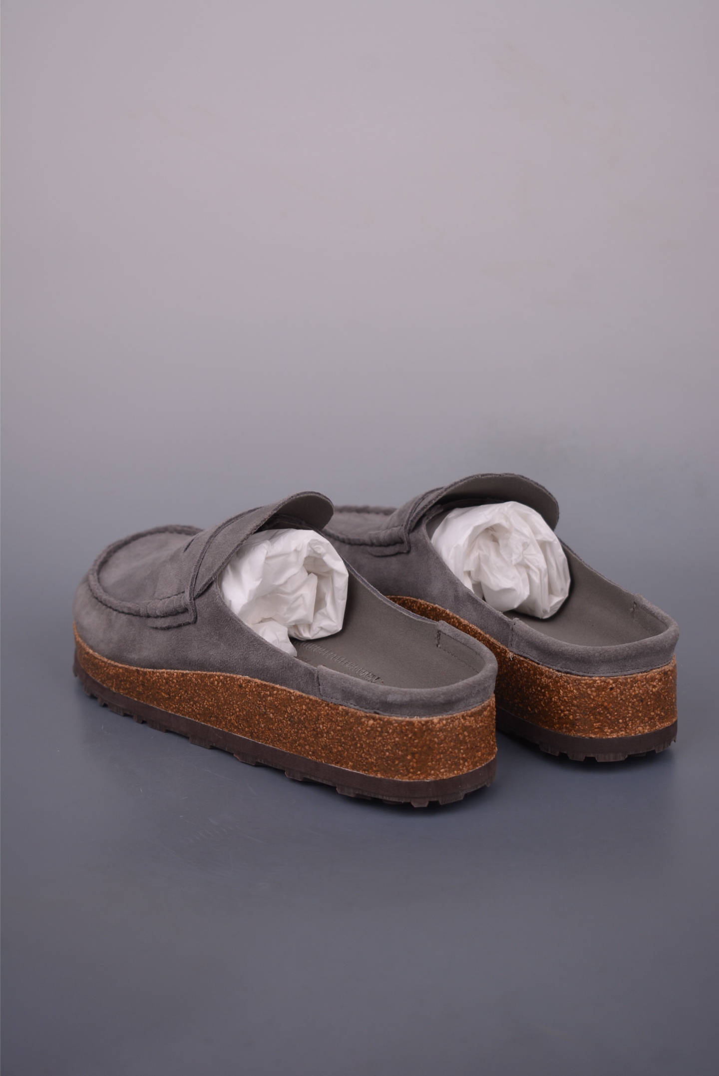 280 博肯Birkenstock Naples Wrapped 穆勒系列包头 复古软木底休闲拖鞋 1025004