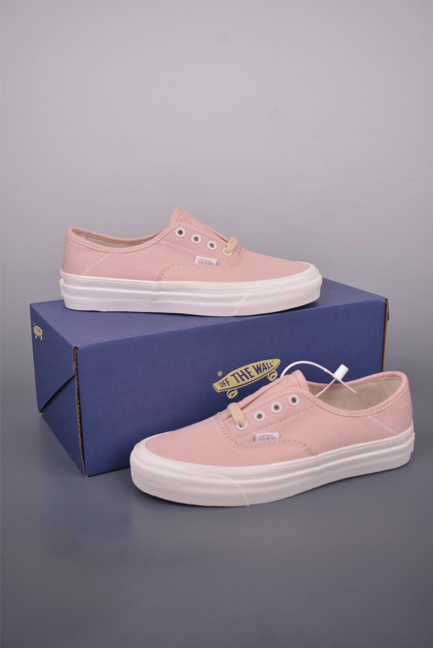 Vans Authentic 44 Premium Low-Top Canvas Shoes - Pink, Comfortable & Stylish 6 i1750716975675 2936 0 4