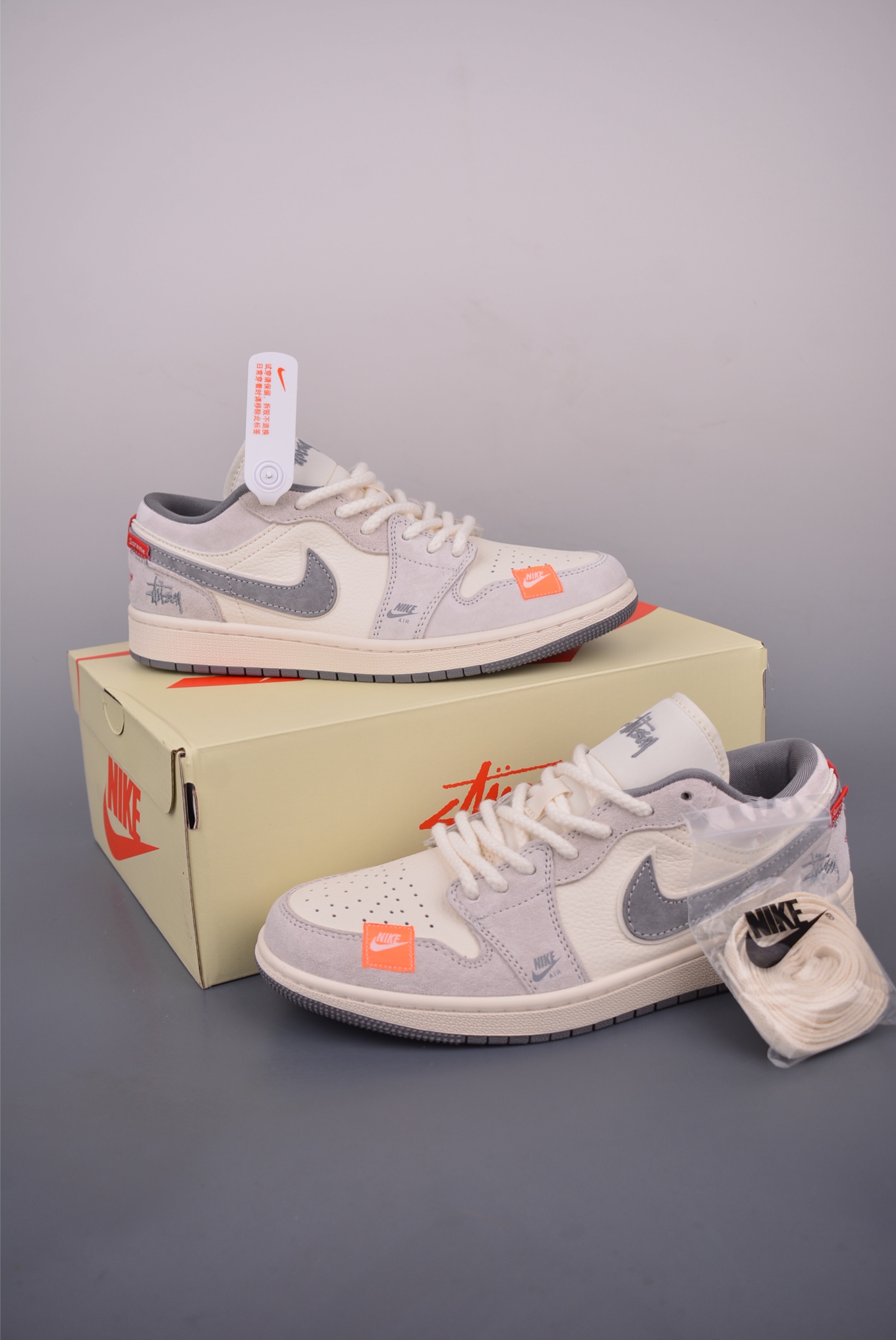 Nike Air Jordan 1 Stussy Collab Sneakers - Premium Quality, Stylish Design 6 i1750718163989 4459 0 4