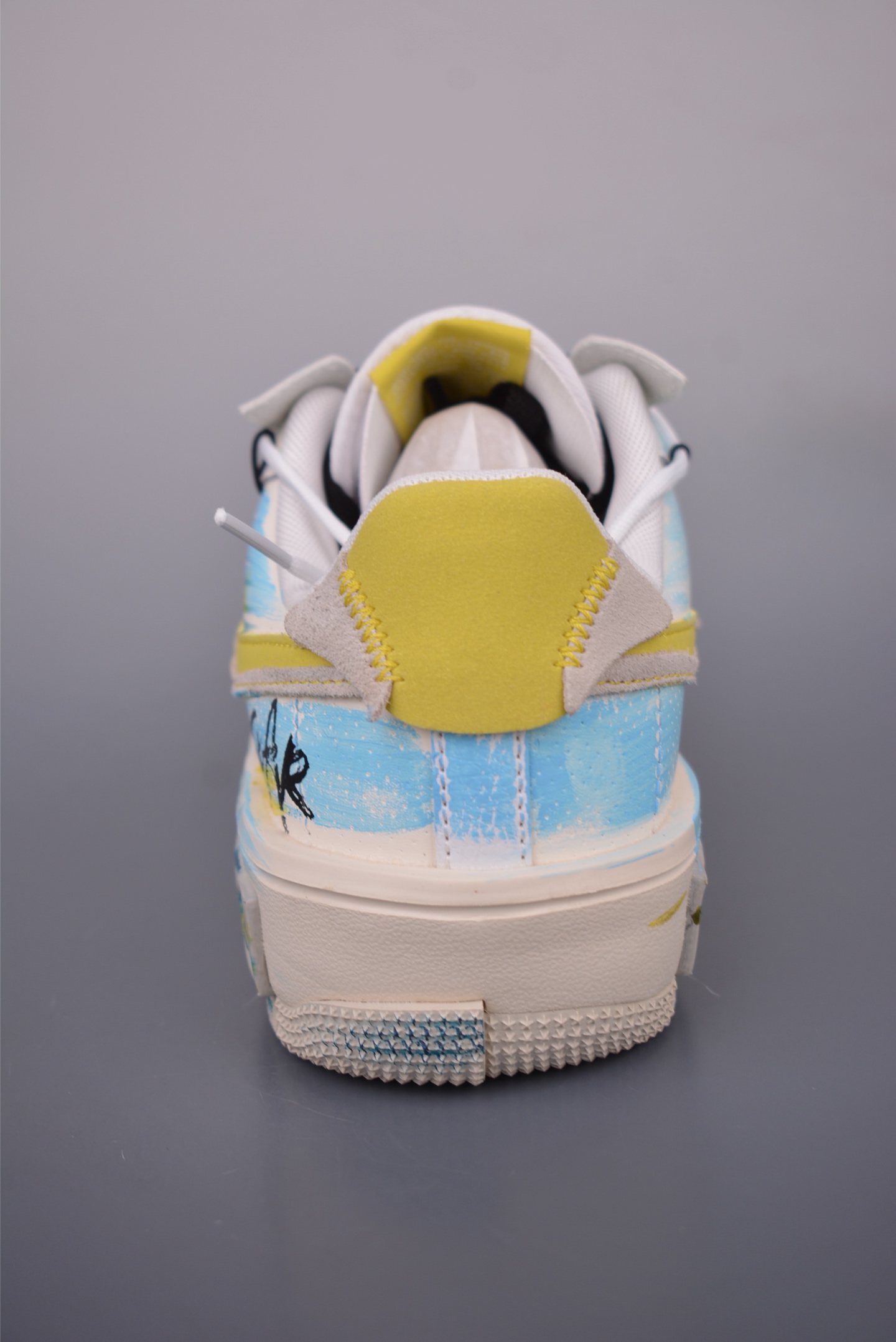 Nike Air Force 1 Low Yellow/Blue Graffiti Sneakers - Original Design 5 i1750797260734 1760 0 3