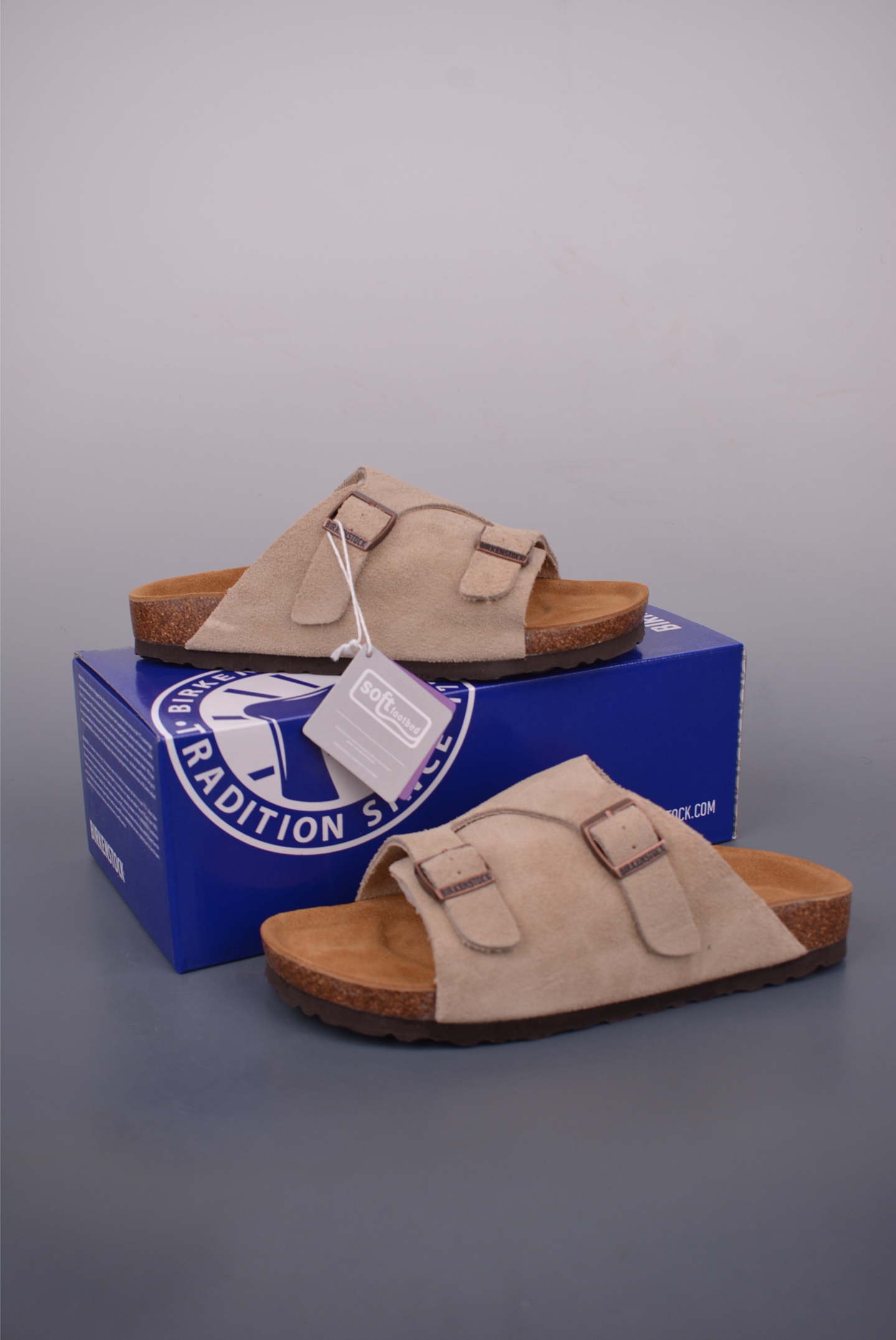 Birkenstock Milano Sandal: Suede Leather, Cork Footbed, Adjustable Straps 6 i1750800178368 1765 0 4