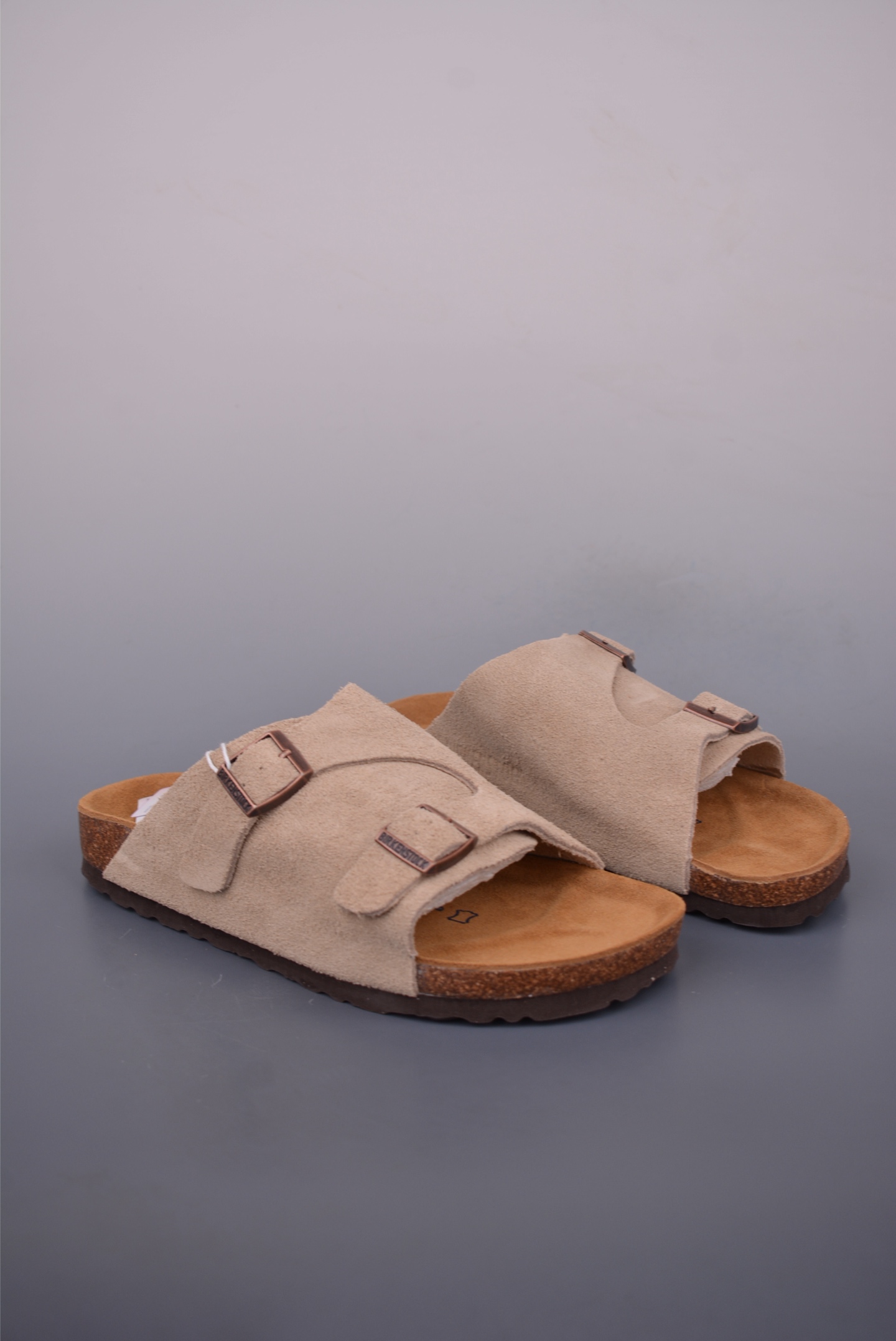 Birkenstock Milano Sandal: Suede Leather, Cork Footbed, Adjustable Straps 2 i1750800178404 8137 0 0
