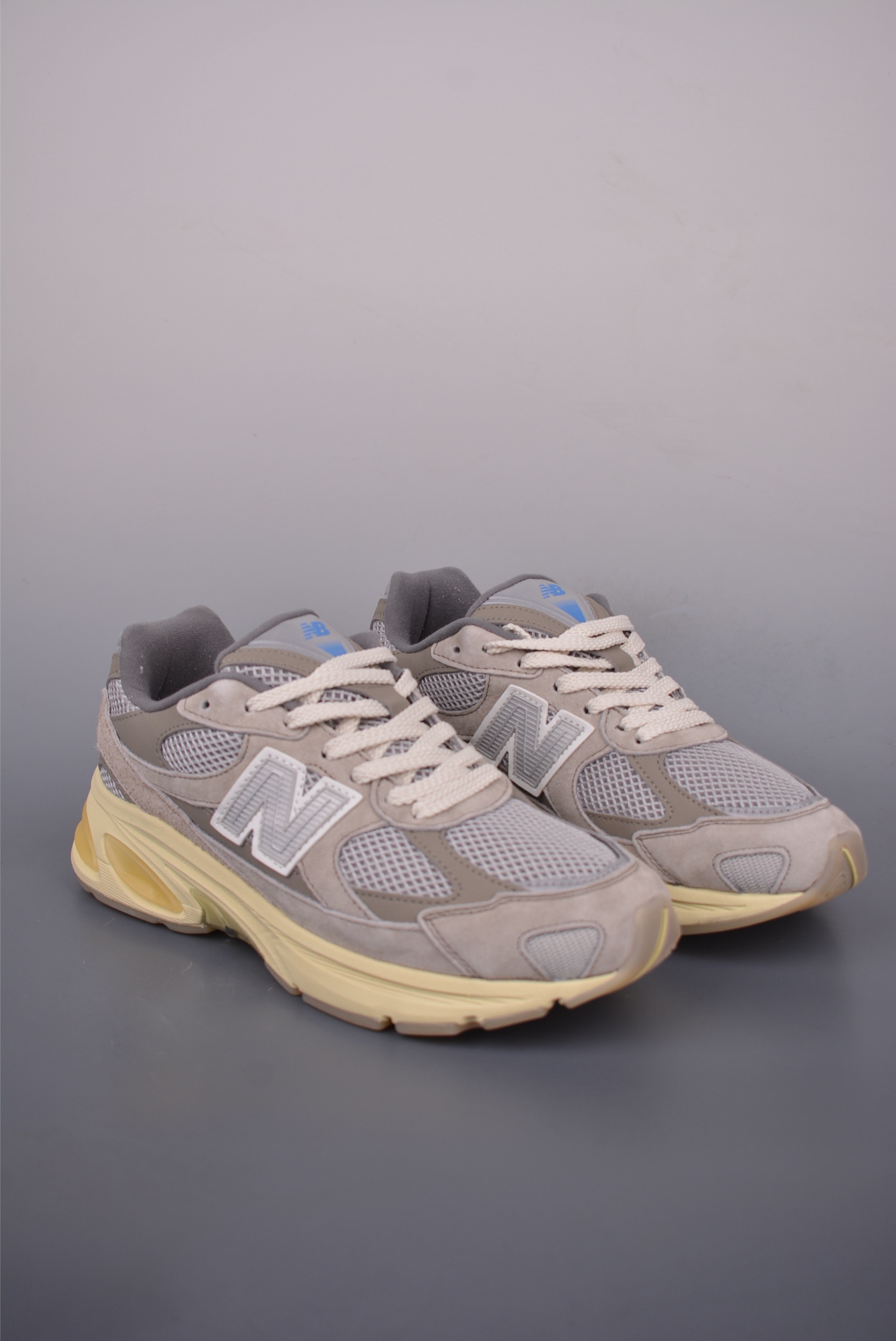 New Balance 2010 Series Classic Retro Sneakers - Grey Suede and Nylon 1 i1750883438654 4993 0 0