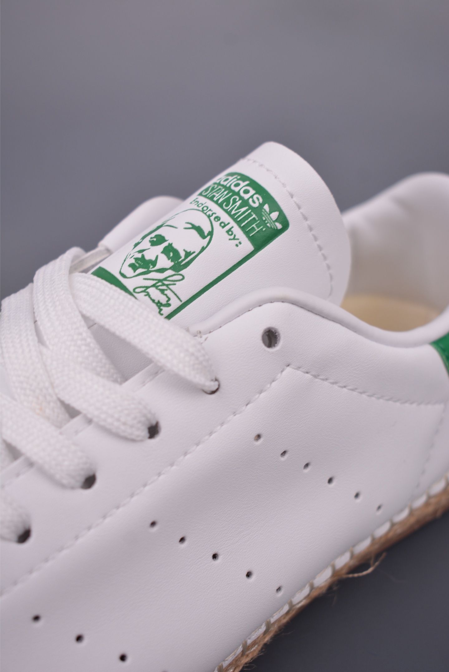 Adidas Originals Stan Smith CLOT Collab White Leather Espadrille Sneakers 8 i1750883610179 3544 0 6