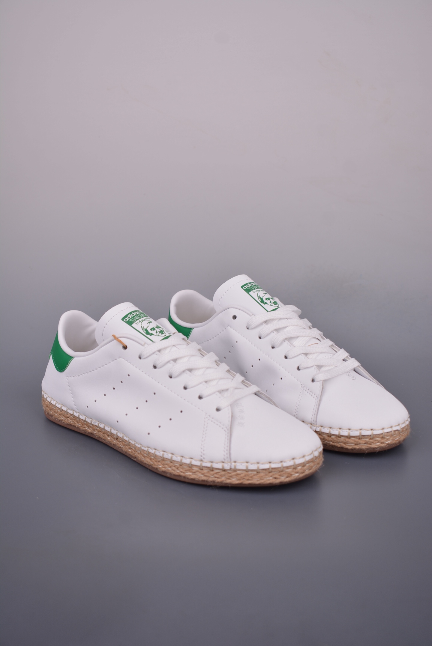 Adidas Originals Stan Smith CLOT Collab White Leather Espadrille Sneakers 2 i1750883610186 8712 0 0