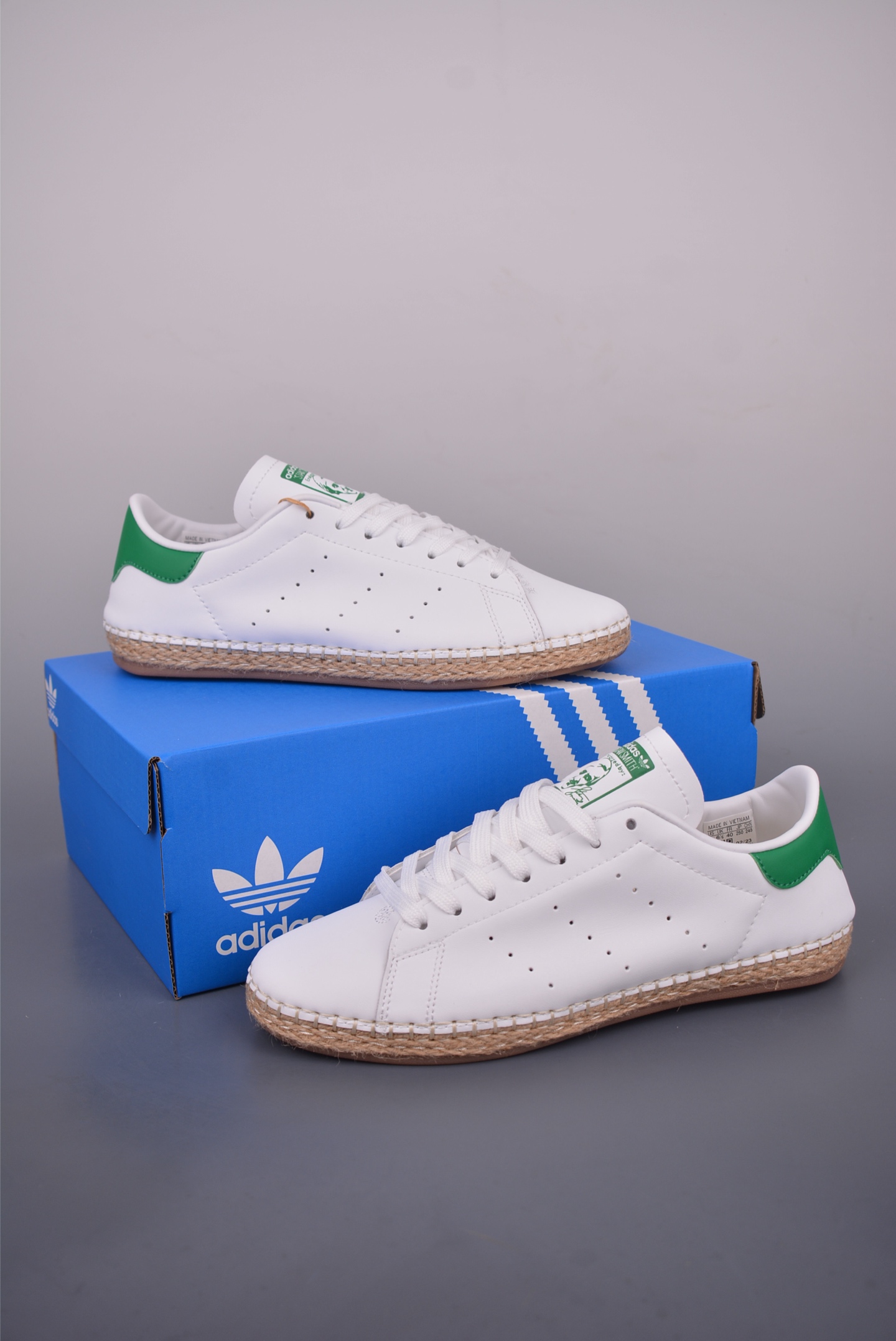 Adidas Originals Stan Smith CLOT Collab White Leather Espadrille Sneakers 6 i1750883612919 4000 0 4