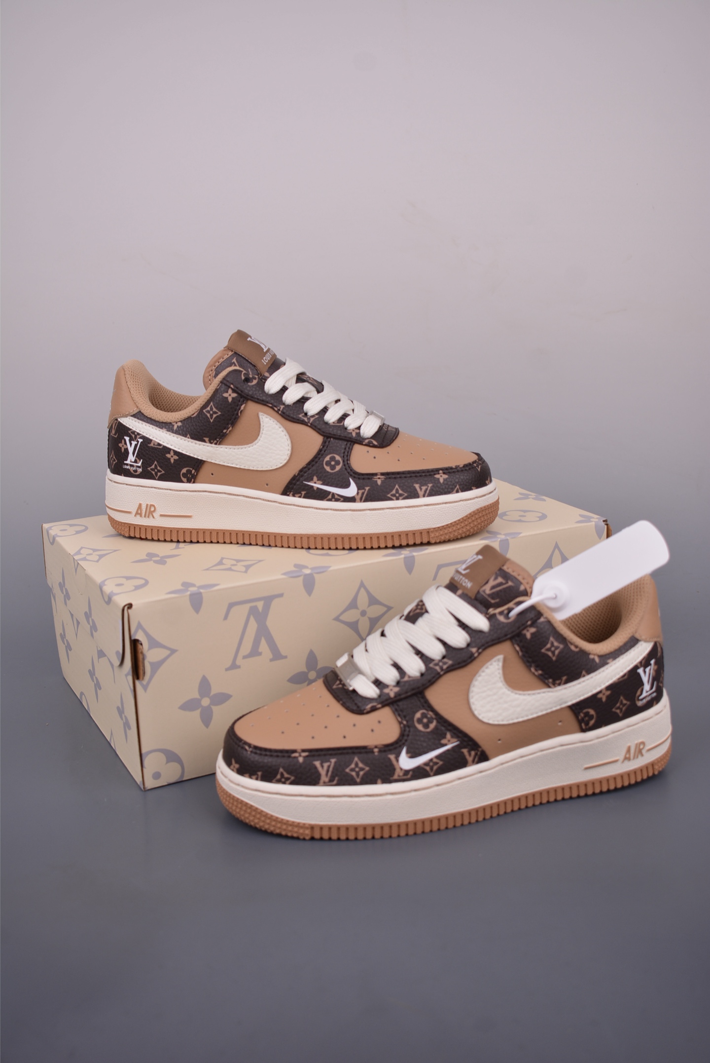 Nike Air Force 1 Low Louis Vuitton Sneakers - Fashionable and Comfortable 6 i1750884677960 5564 0 4
