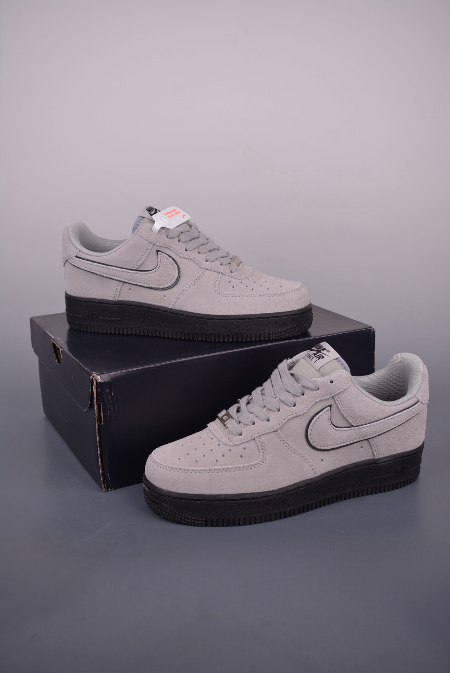 Nike Air Force 1 Low Grey Suede Sneakers - Classic Style, Modern Comfort 6 i1750884738999 8906 0 4