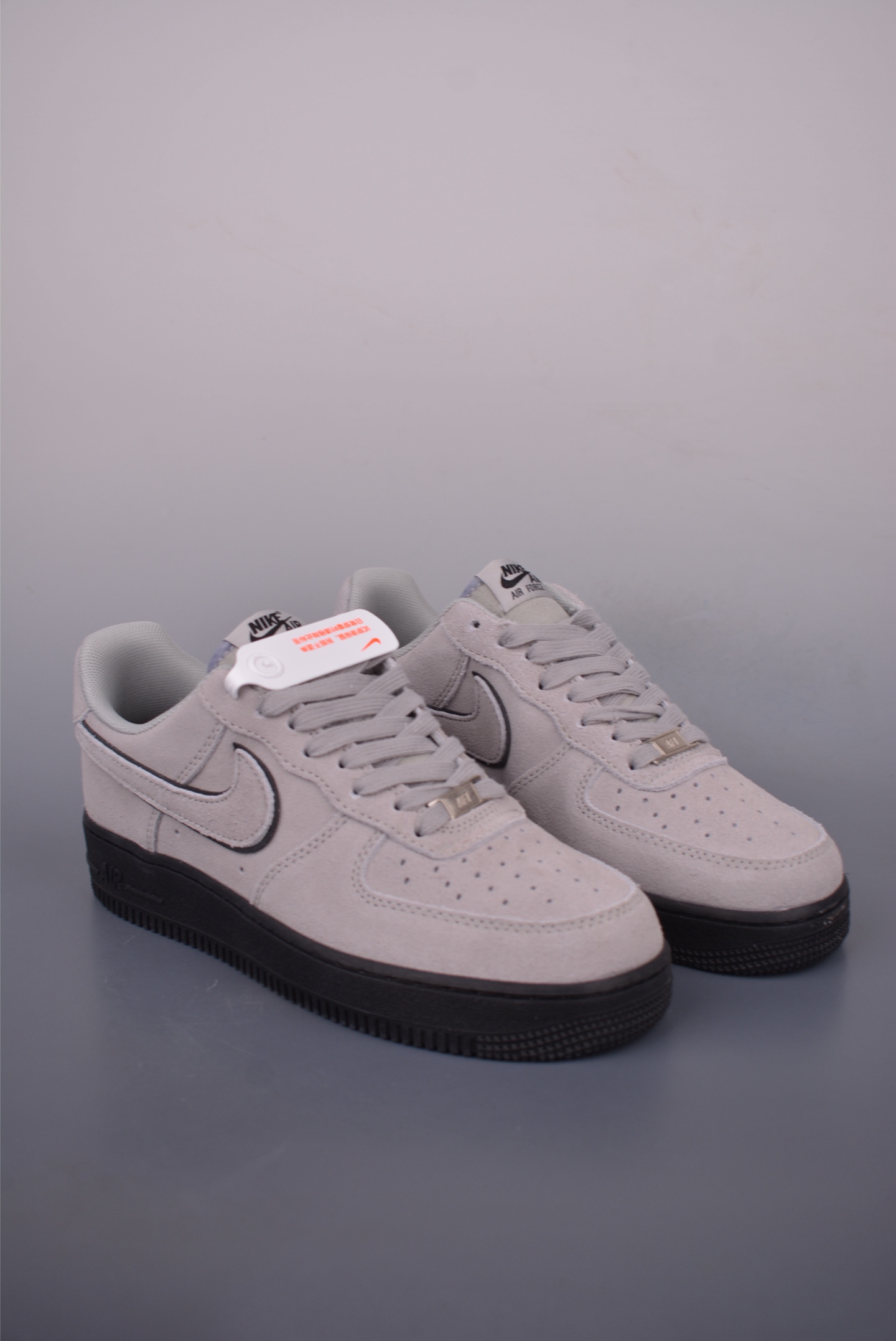 Nike Air Force 1 Low Grey Suede Sneakers - Classic Style, Modern Comfort 2 i1750884739017 6667 0 0