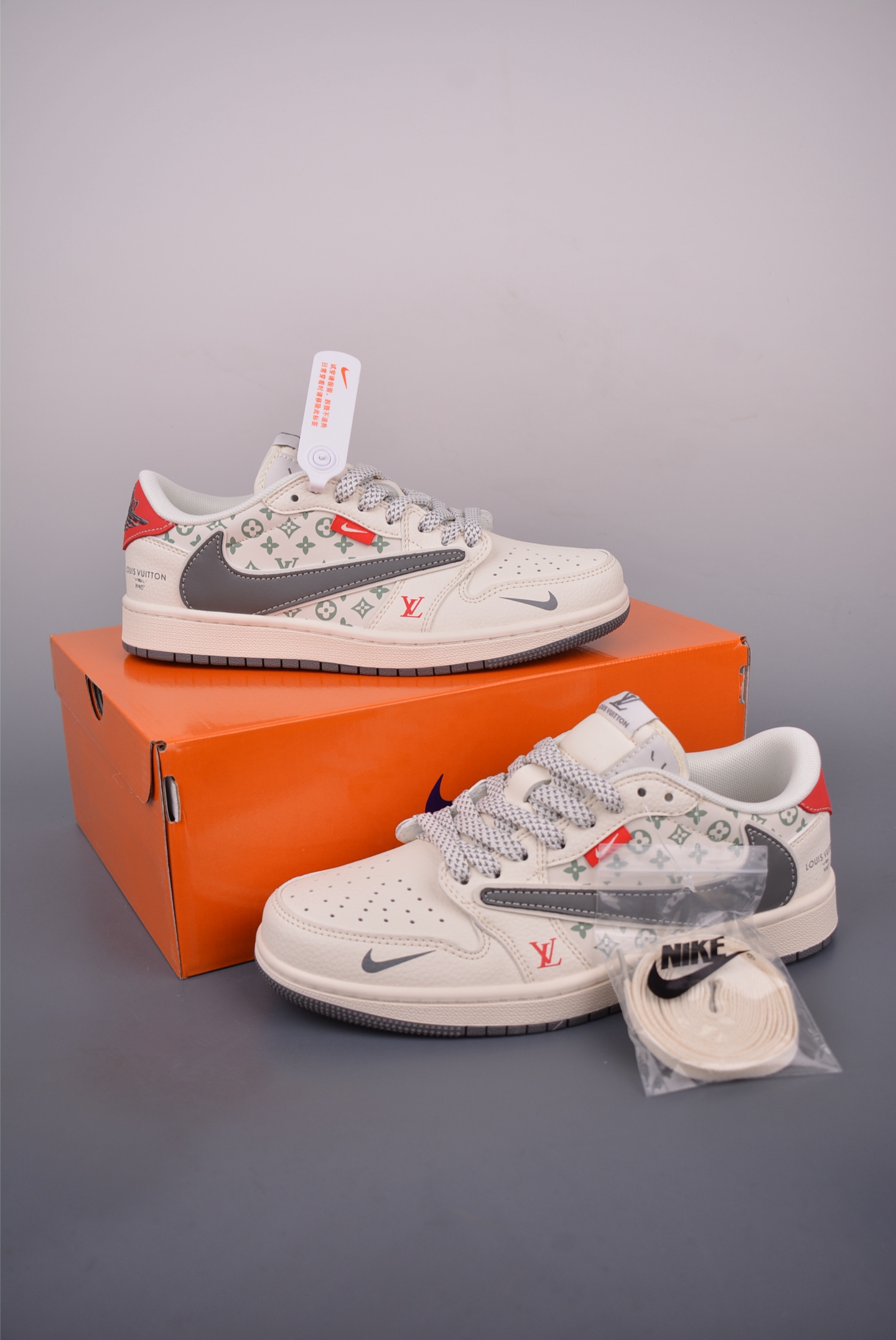 Fragment x Travis Scott x Louis Vuitton Air Jordan 1 Low Sneakers 5 i1750885291201 7085 0 4