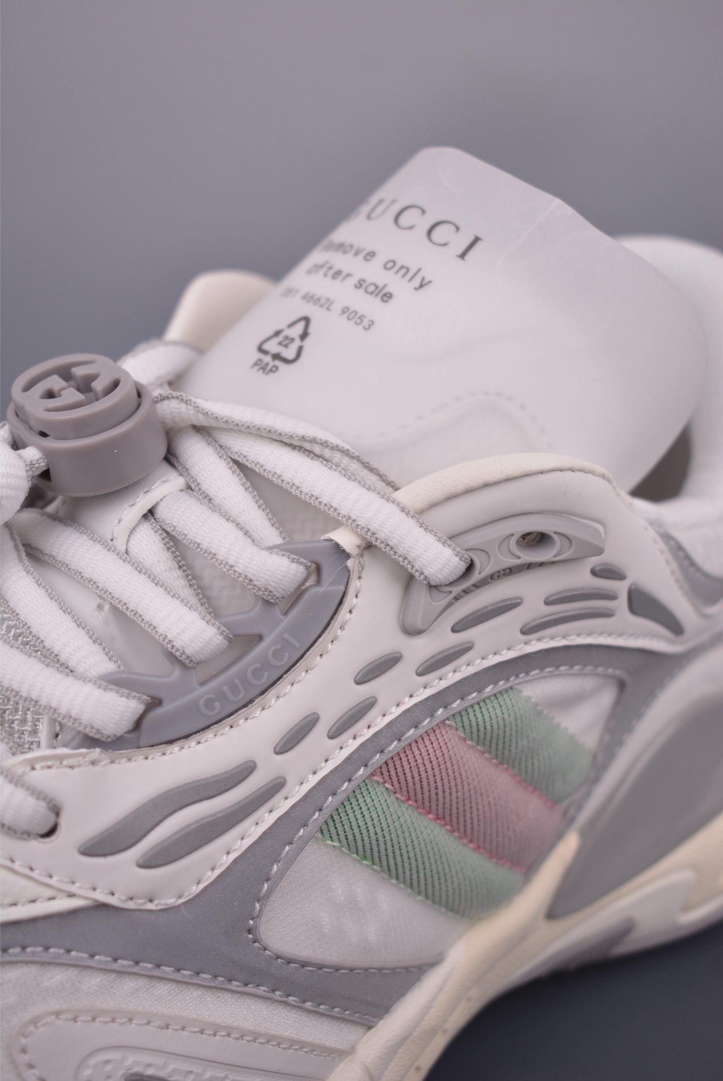 Gucci 2.0 Round Toe Lace-Up Sneakers High-End Fashion Unisex Shoes 8 i1750885645405 3918 0 6
