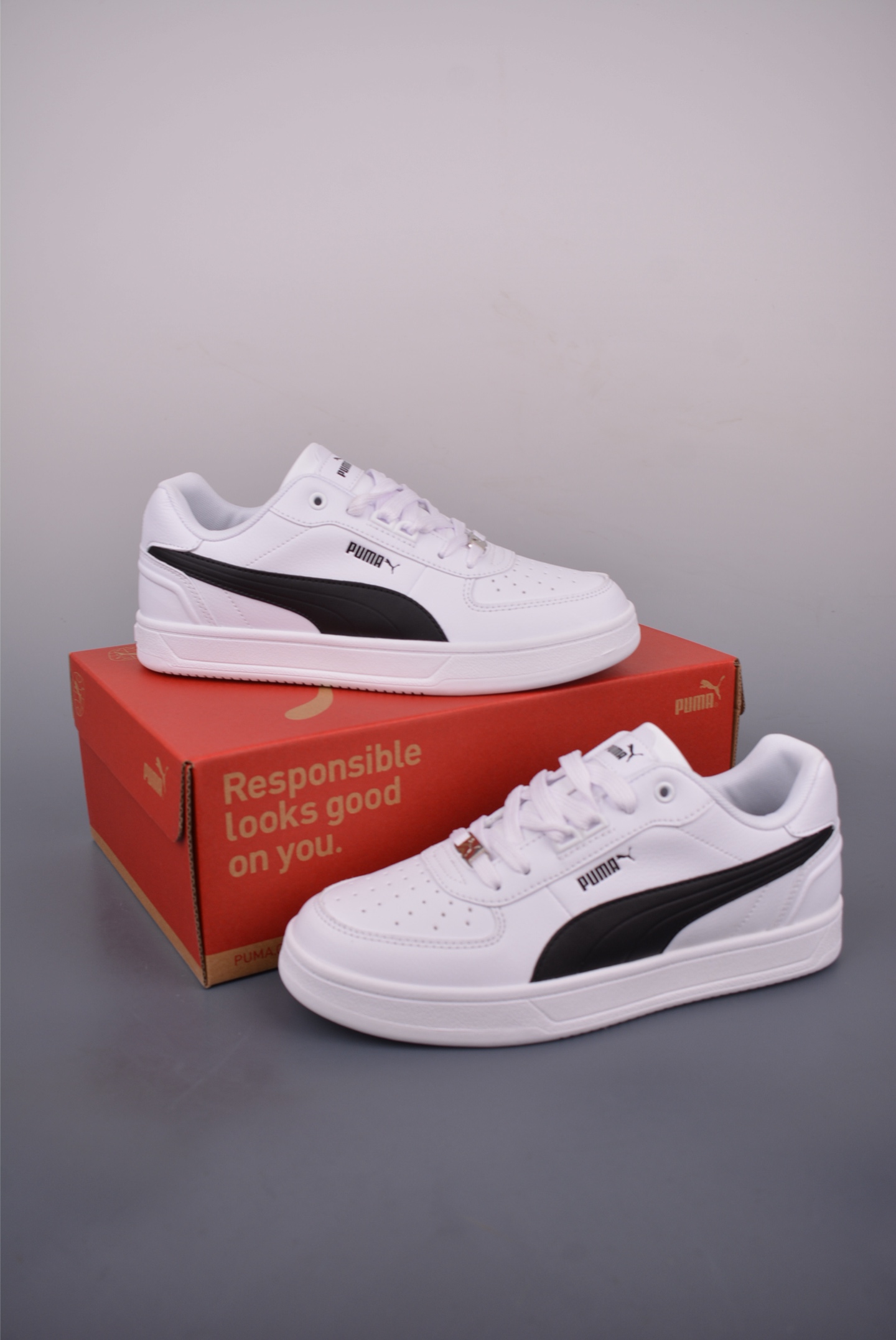 PUMA Caven 2.0 Lux Low-Top Sneakers - Lightweight & Anti-Slip Design 2 i1750885820616 8063 0 0