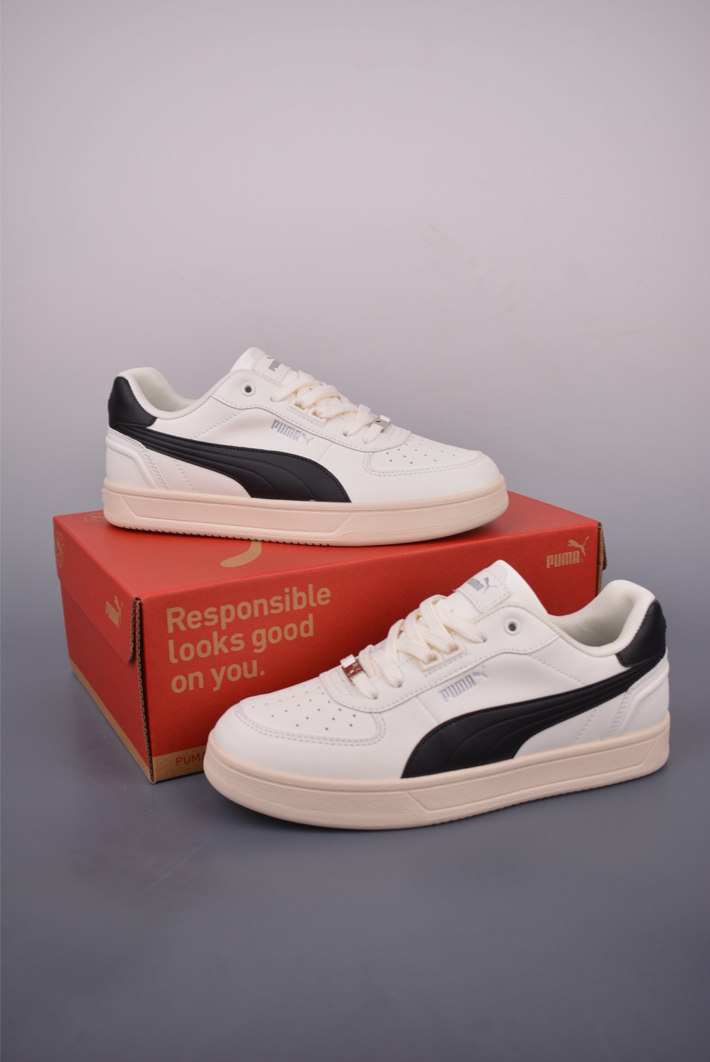 PUMA Caven 2.0 Lux Low-Top Sneakers - Lightweight & Anti-Slip Design 4 i1750885820623 7032 0 2