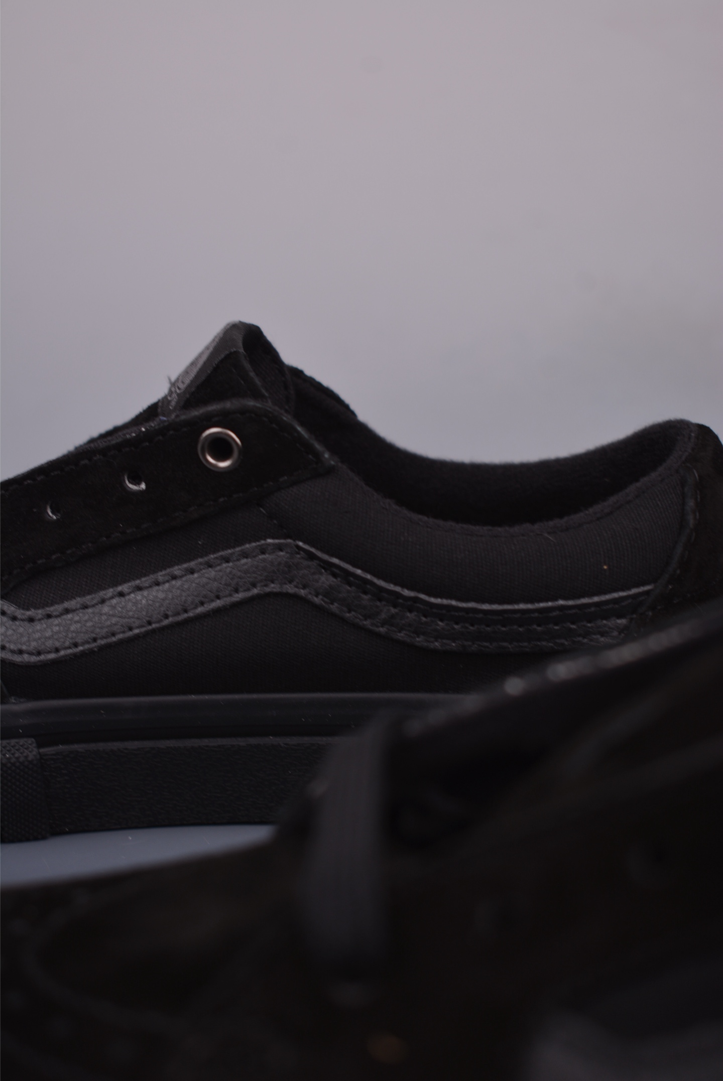 Vans SK8-Low Blackout Sneakers - Low Top Canvas Shoes - VN0A4U3EY28 8 i1750970272428 6439 0 7