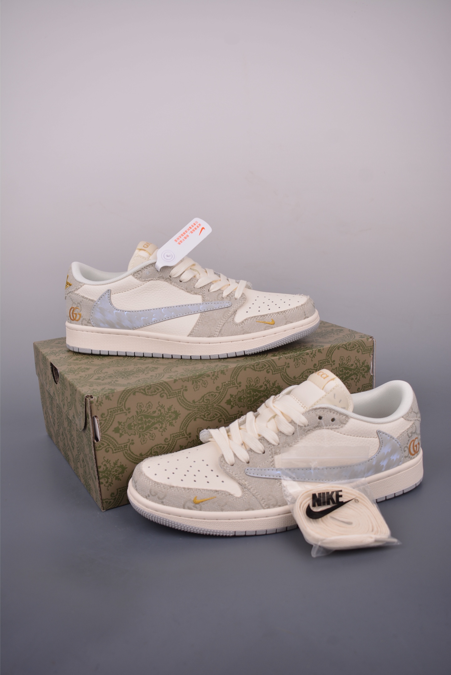 280 Fragment x Travis Scott x Gucci Air Jordan 1 Low 三方联名倒钩 XS7089-604-Chinese UA Cheap High Quatity Brand Clothes Bags handbags Sneakers wholesale wholesaler seller from China Factory suppliers Fashion Clothing Shoes best Quality Beautiful Price 280 Fragment x Travis Scott x Gucci Air Jordan 1 Low 三方联名倒钩 XS7089-604