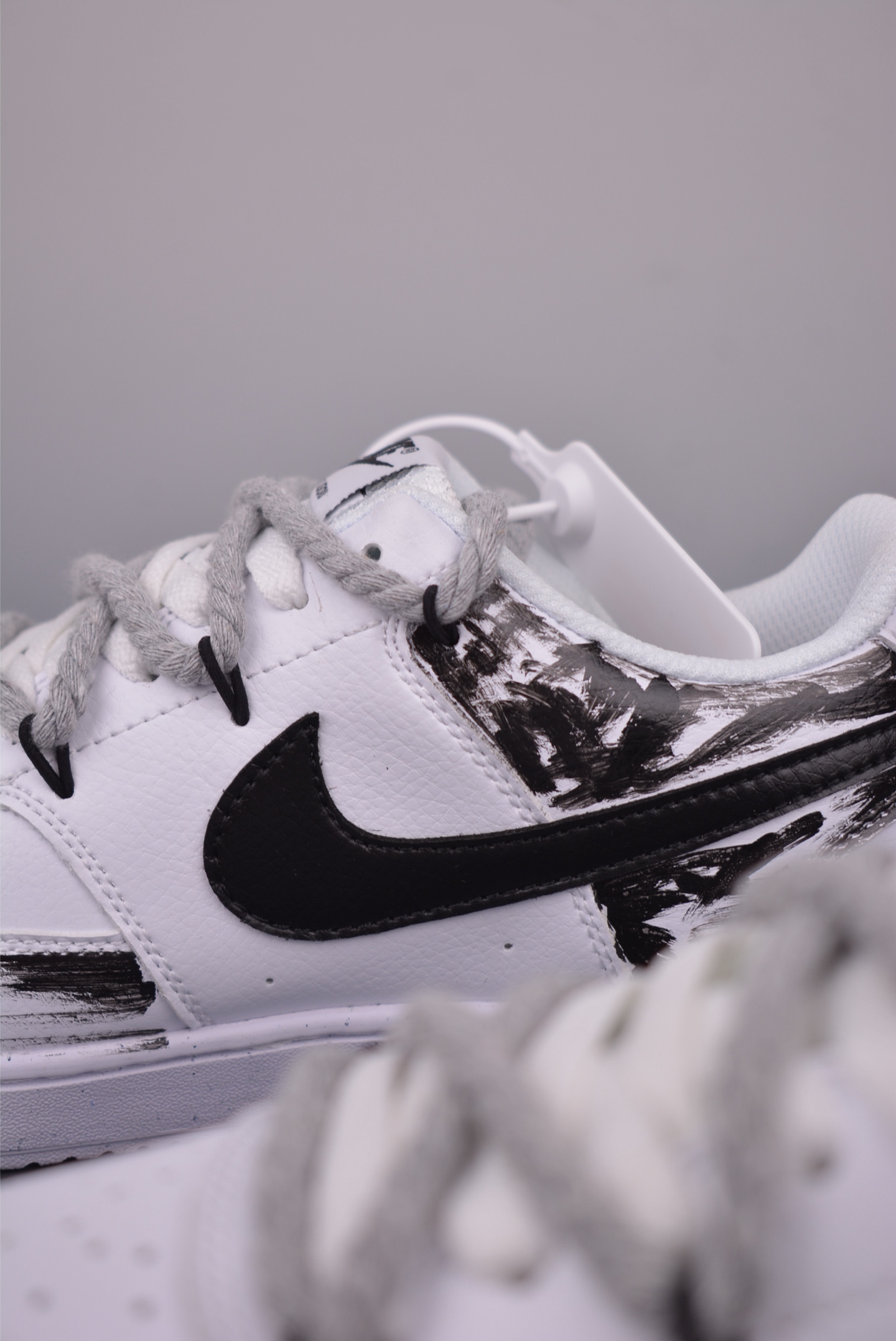 Nike Court Vision Low Hand-Painted Graffiti Sneakers - Comfortable and Stylish 8 i1751060038180 8394 0 7