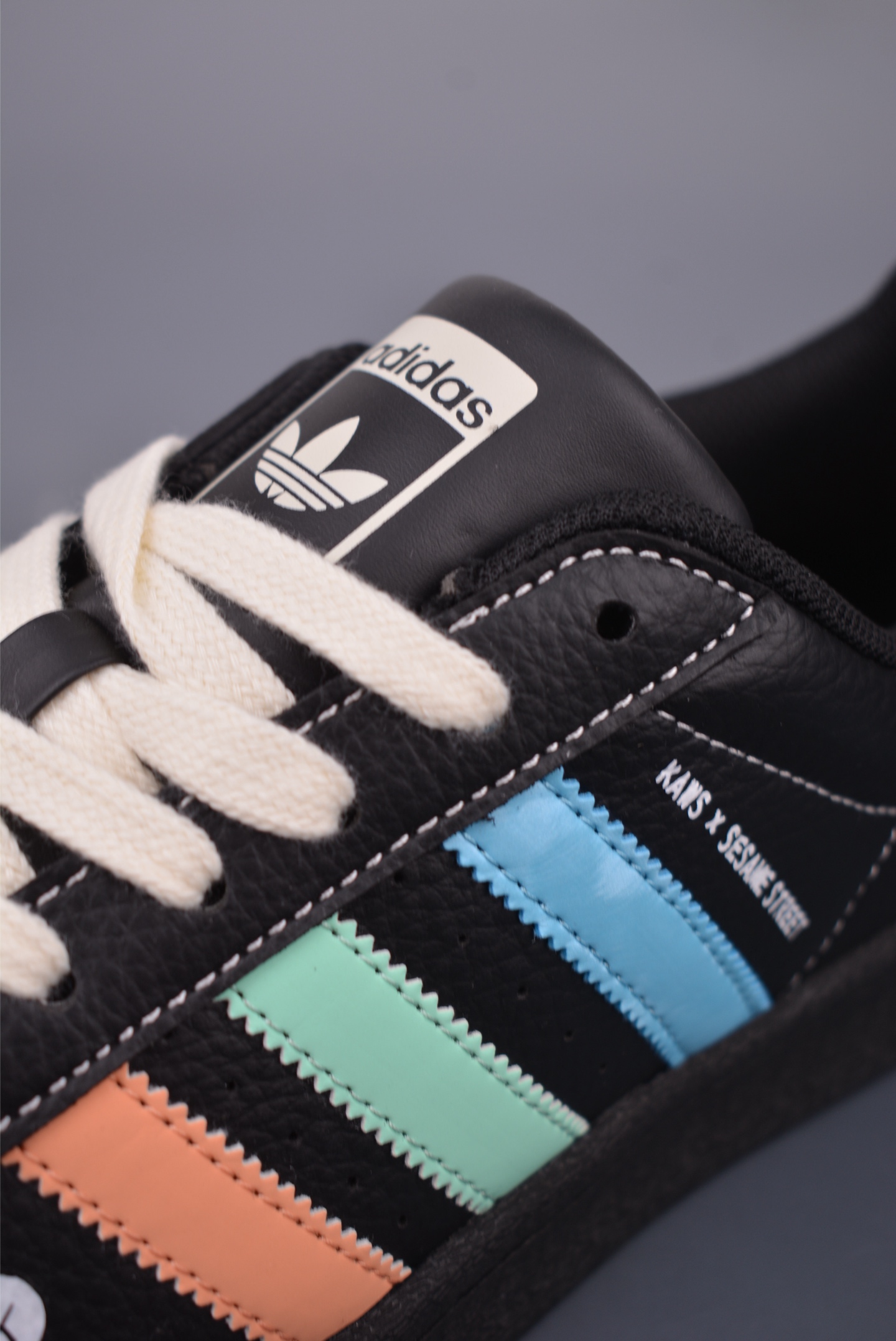 Adidas Originals Superstar x Sesame Street Black Leather Sneakers 8 i1751060485057 6477 0 6