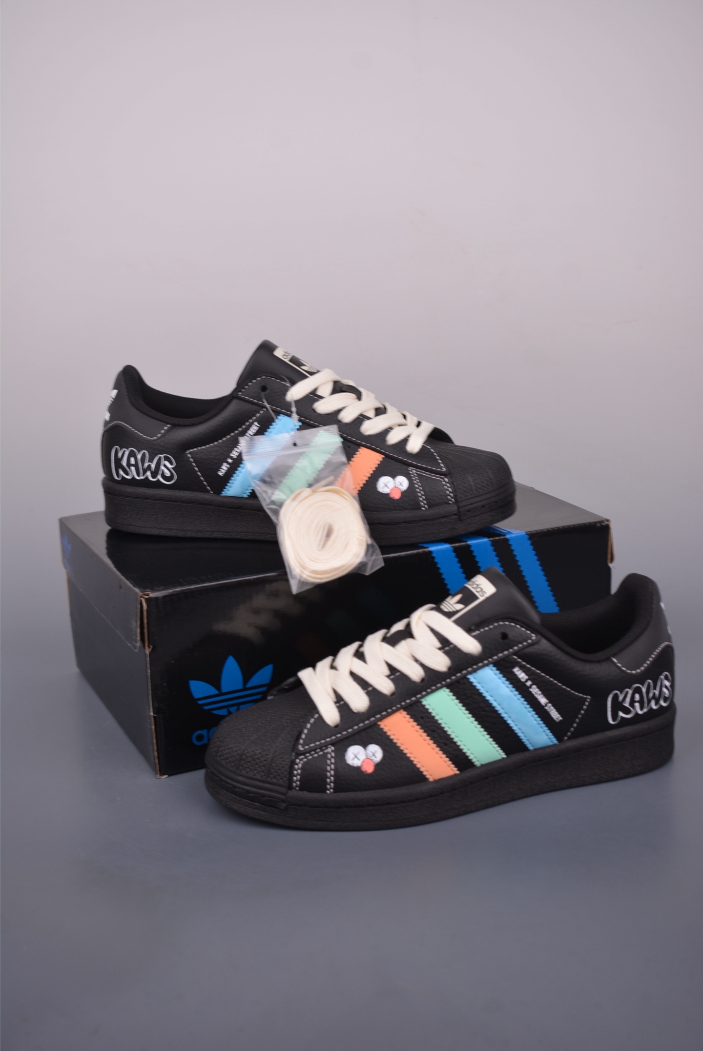 Adidas Originals Superstar Kaws Sesame Street Black - Authentic Collaboration 2 i1751060485063 2728 0 4