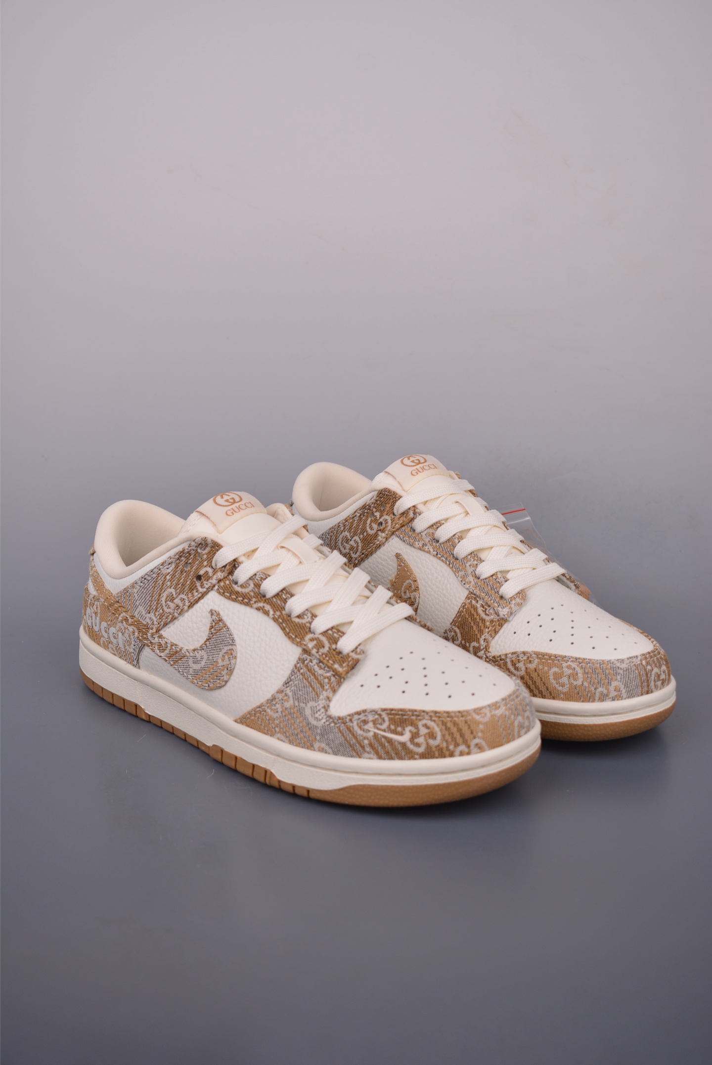 Nike SB Dunk Low Gucci Cream Sneakers Designer Shoes - Limited Edition 1 i1751060870675 1775 0 0