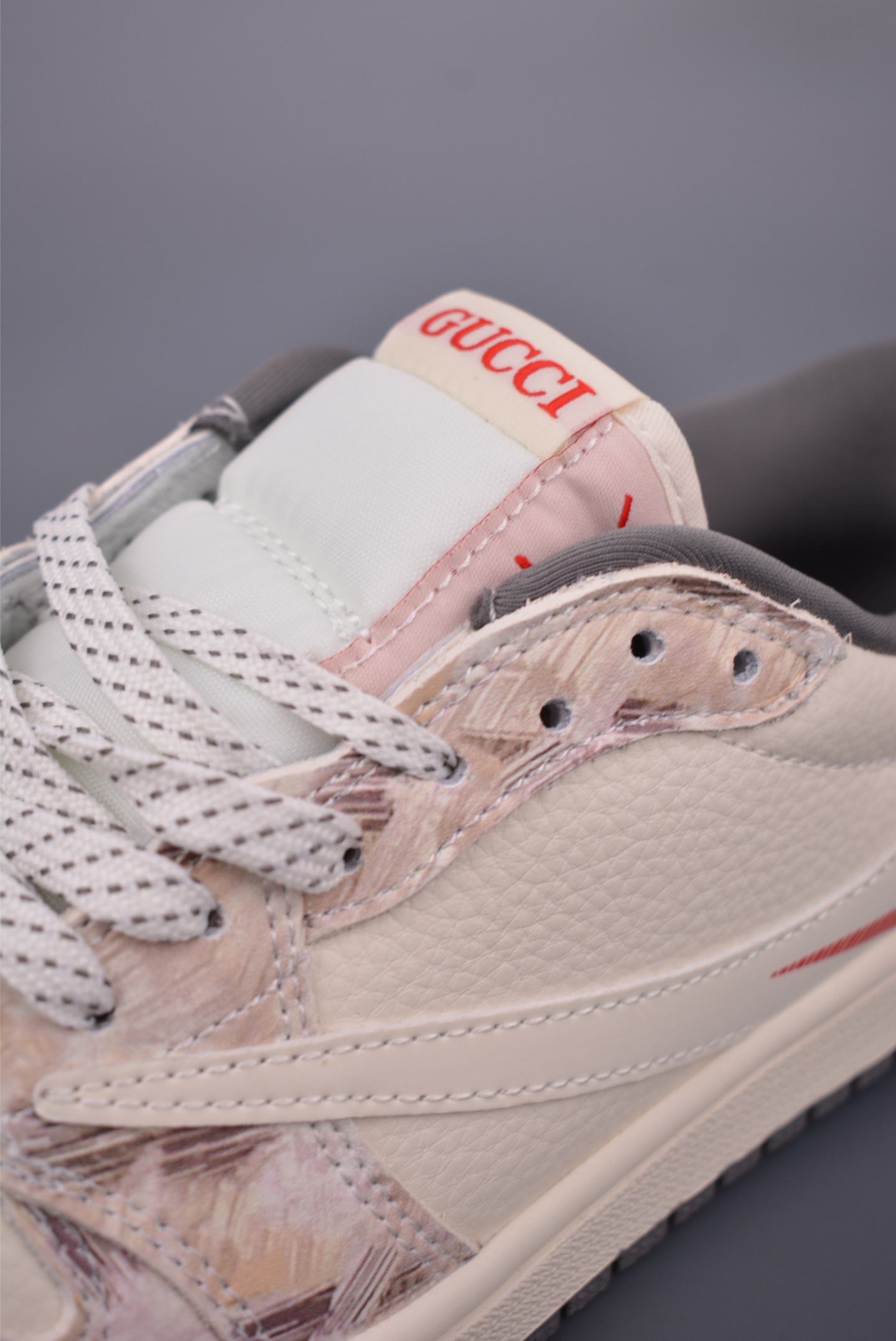 260 Fragment x Travis Scott x Gucci Air Jordan 1 Low 三方联名倒钩 XB197933