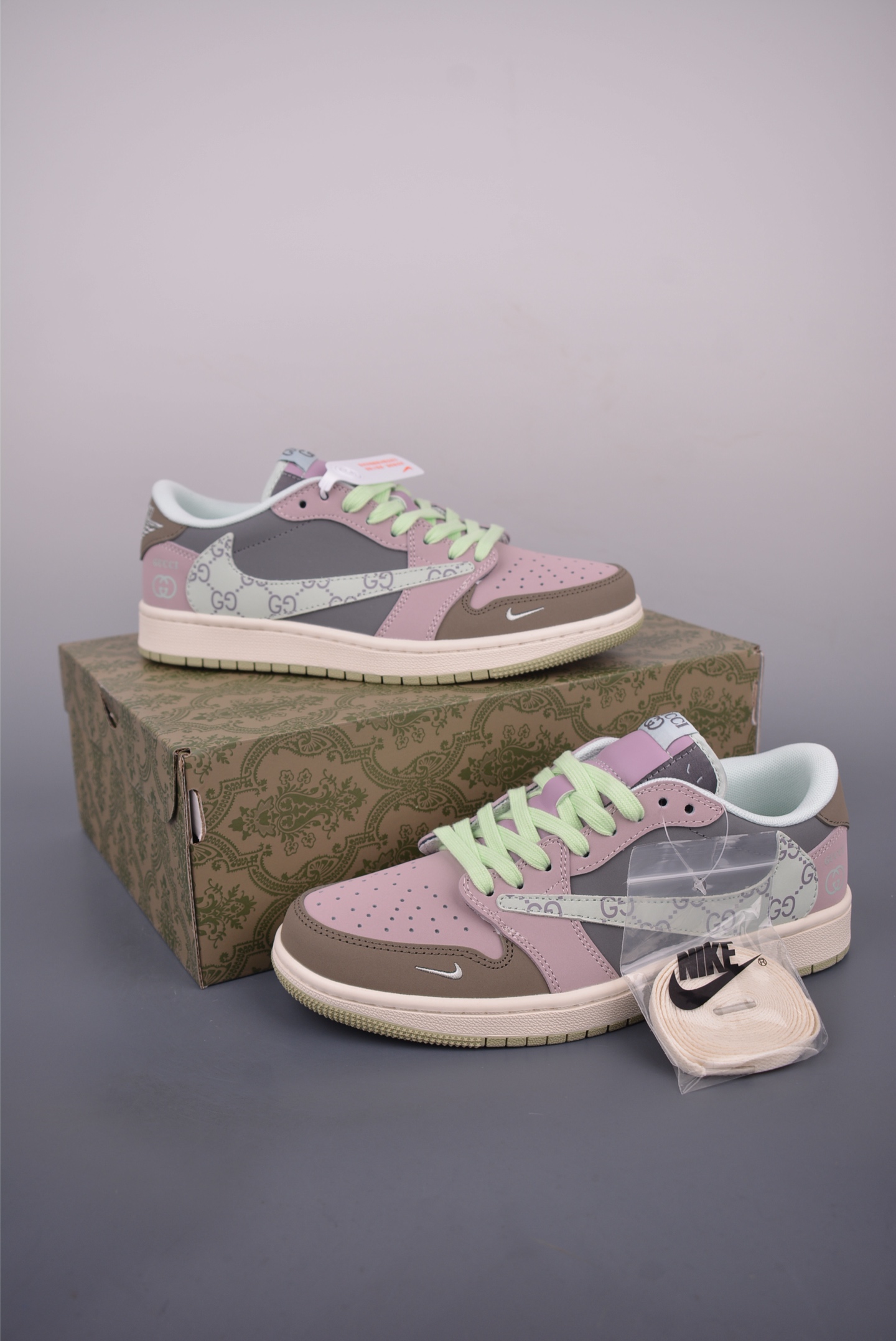 Fragment x Travis Scott x Gucci Air Jordan 1 Low - Designer Sneaker 6 i1751150895105 4034 0 4