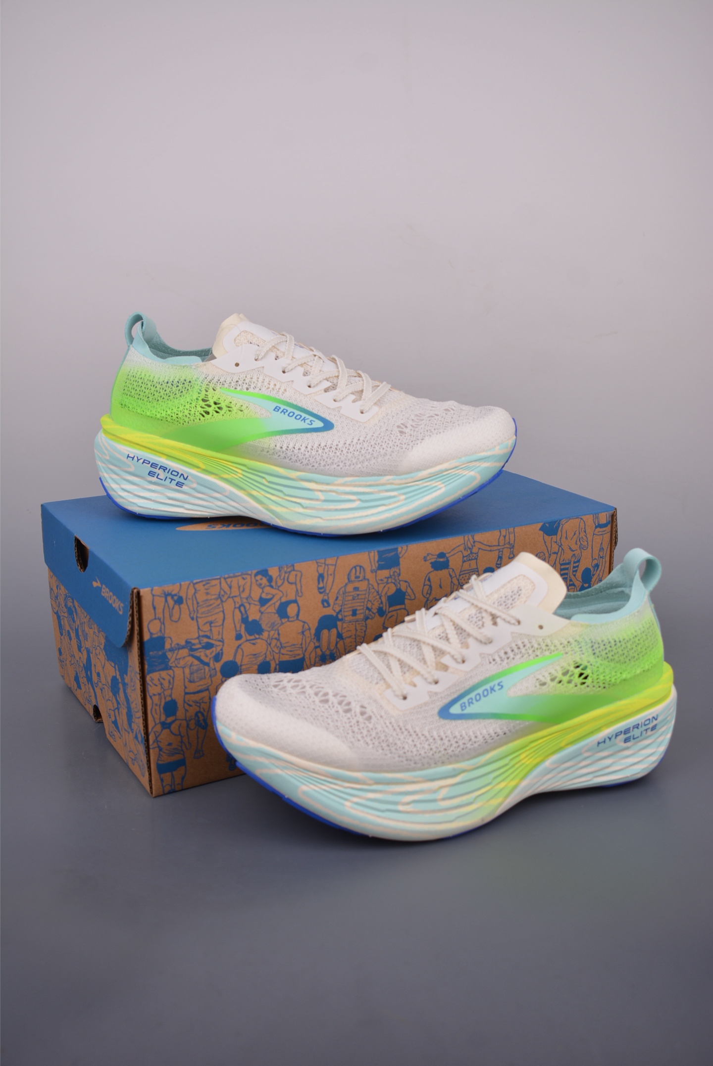 190 Brooks 布鲁克斯 Hyperion Elite 4 超弹轻盈跑步鞋 100053