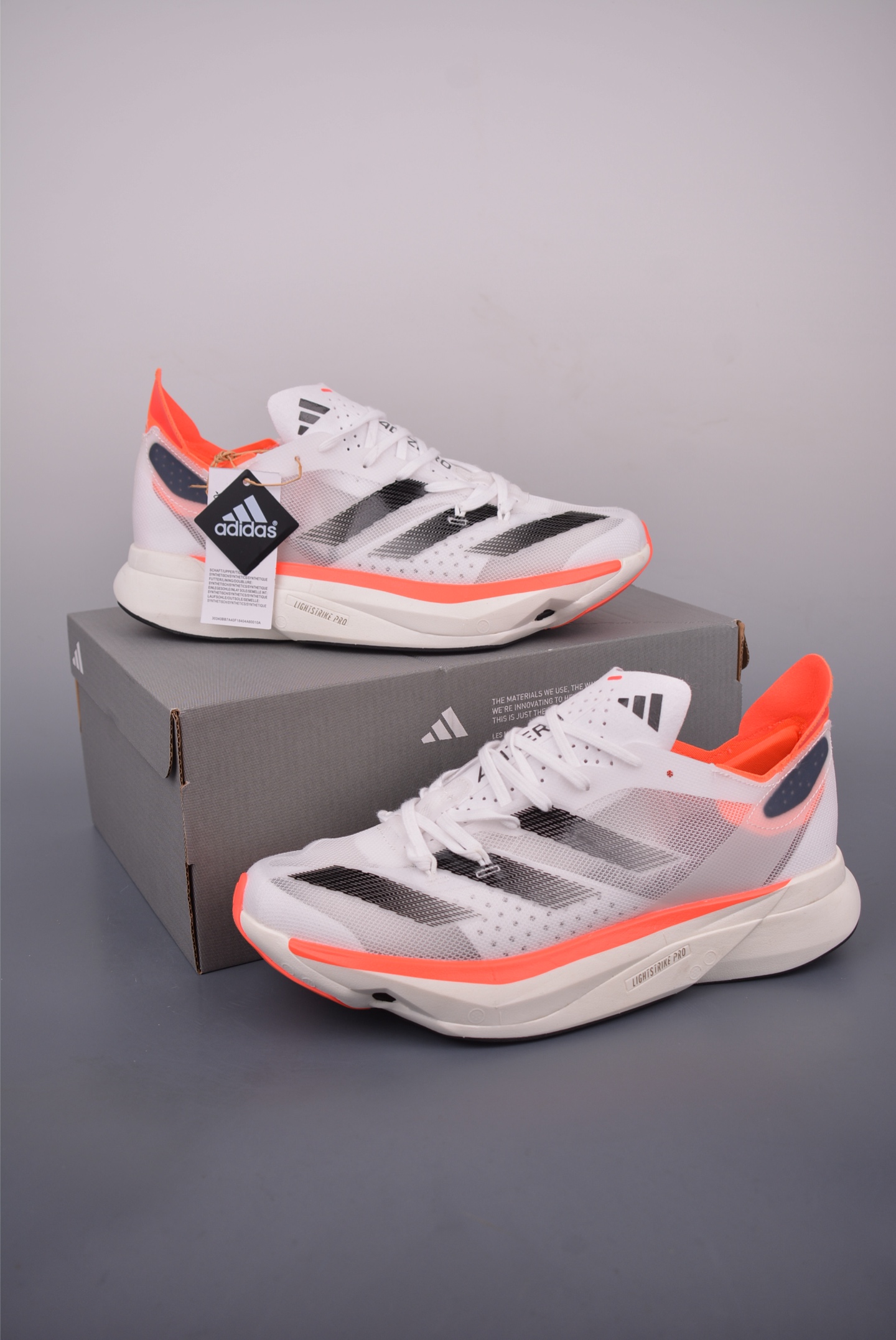 190 Adidas Adizero Pro Evo 3 W 全掌碳板 阿迪超轻透气缓震跑鞋 IE1053-Chinese UA Cheap High Quatity Brand Clothes Bags handbags Sneakers wholesale wholesaler seller from China Factory suppliers Fashion Clothing Shoes best Quality Beautiful Price 190 Adidas Adizero Pro Evo 3 W 全掌碳板 阿迪超轻透气缓震跑鞋 IE1053