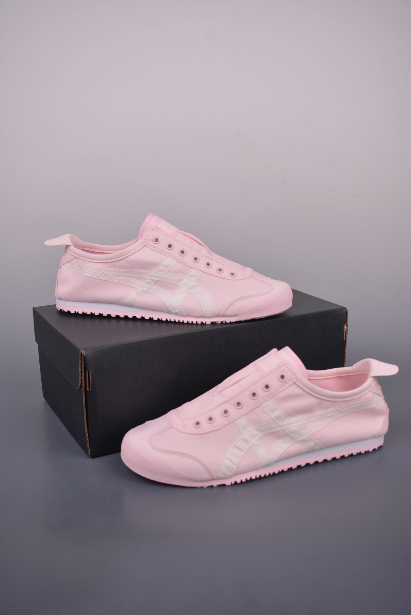 Onitsuka Tiger MEXICO 66 Pink Leather Upper Casual Shoes - Size 36-45 5 i1751230976852 7542 0 4